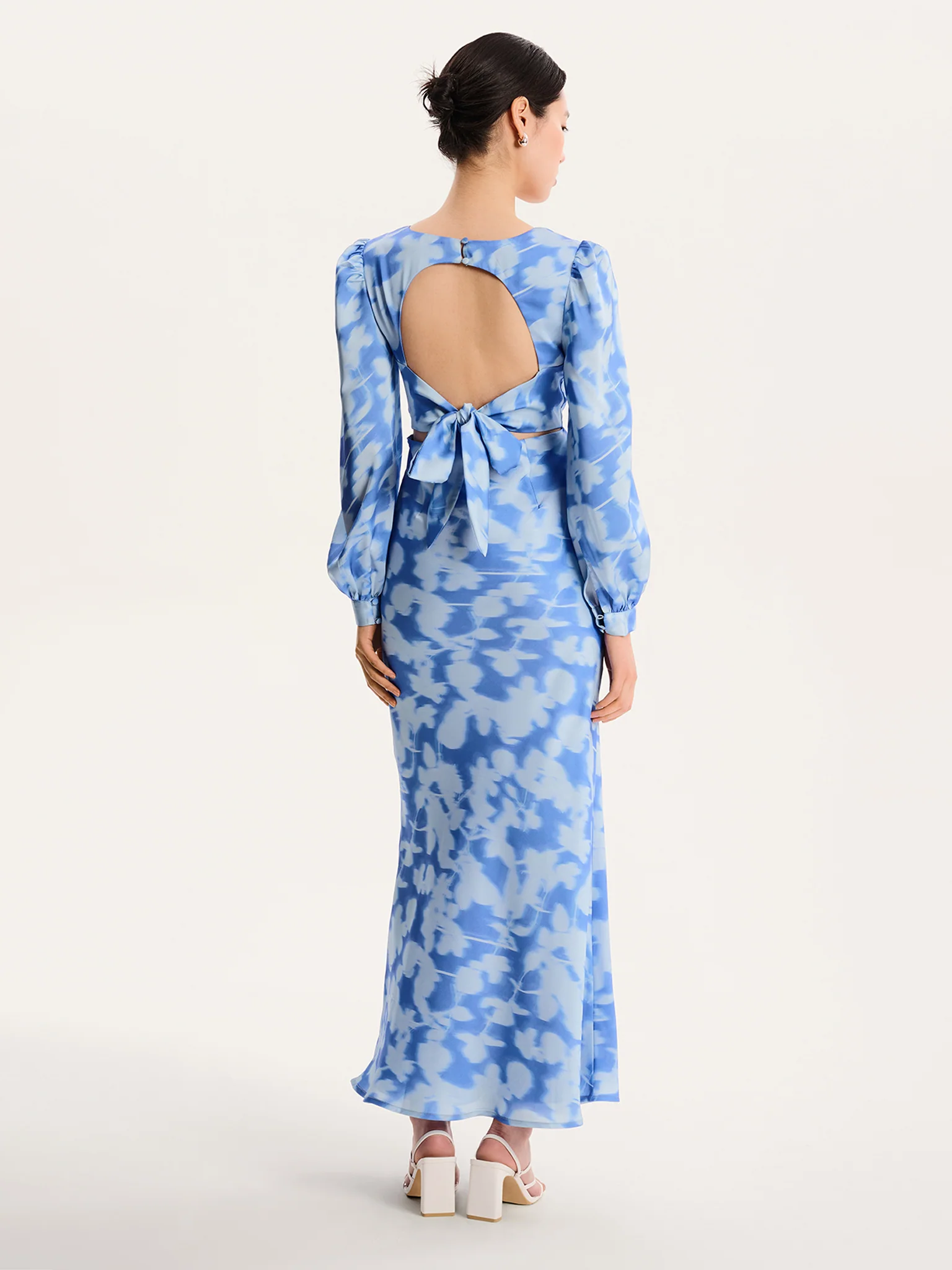 Francoise Dress in Supersonic Blue - Image 2