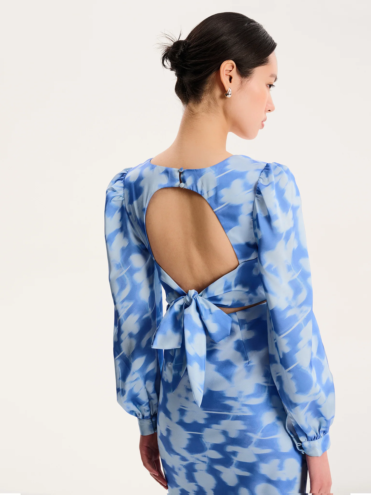 Francoise Dress in Supersonic Blue - Image 3