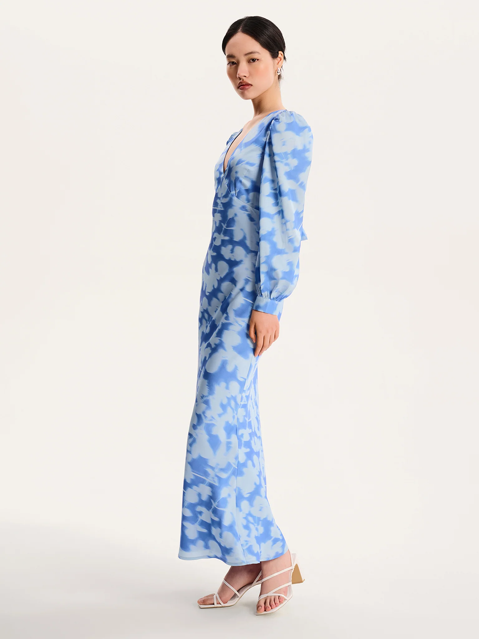 Francoise Dress in Supersonic Blue - Image 4