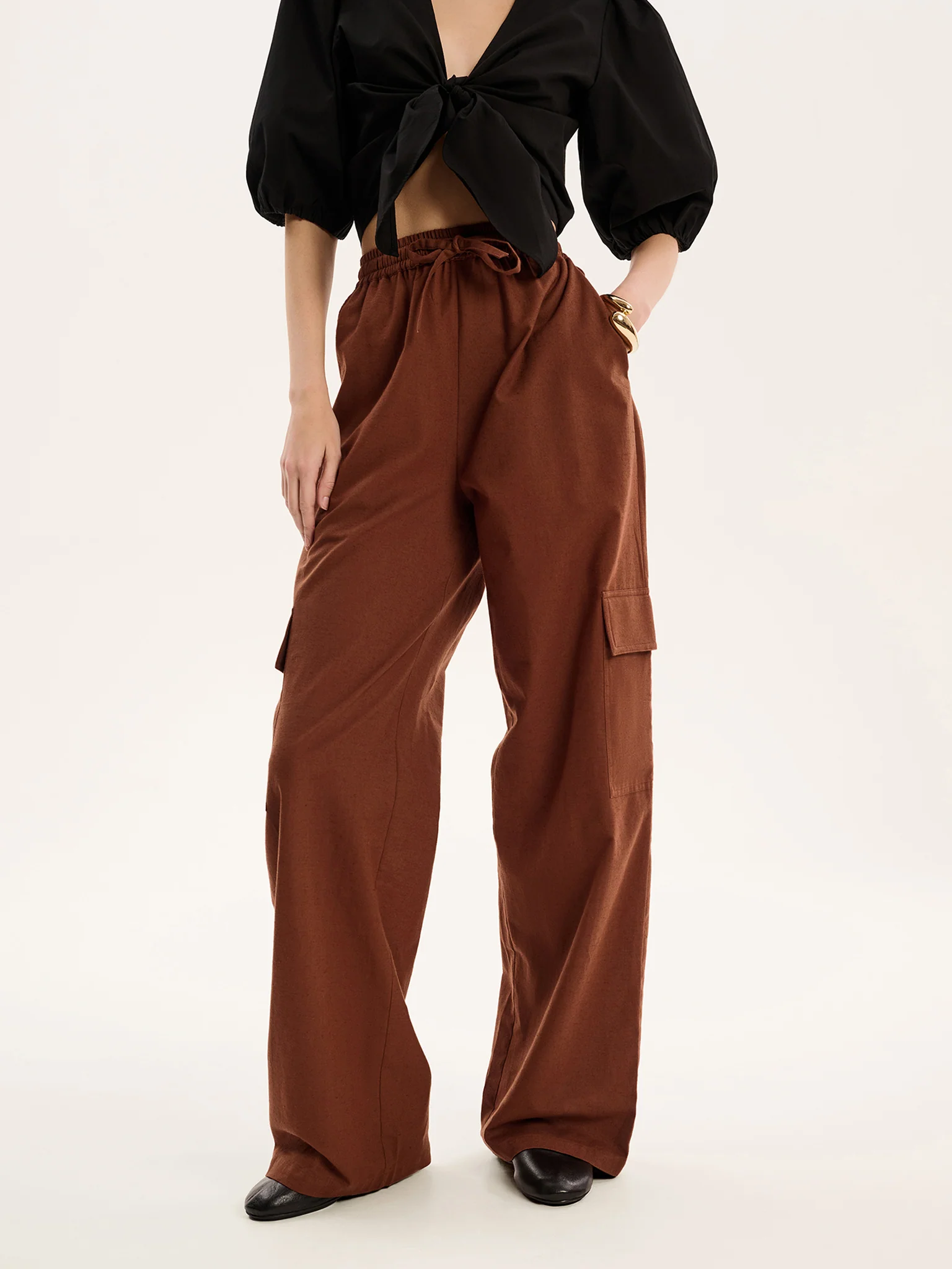 Frank Trouser in Chocolate - Image 4