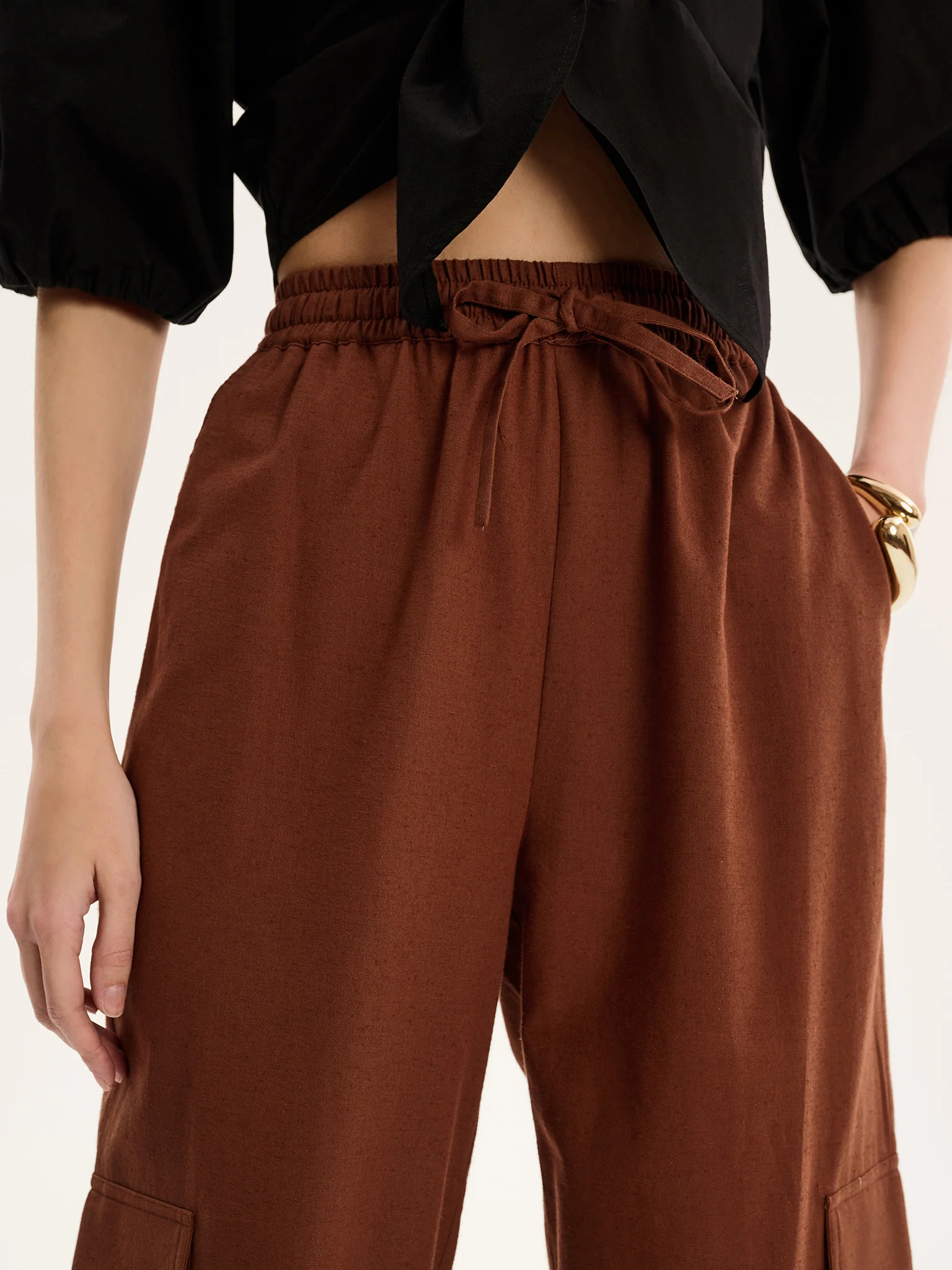 Frank Trouser in Chocolate - Image 5