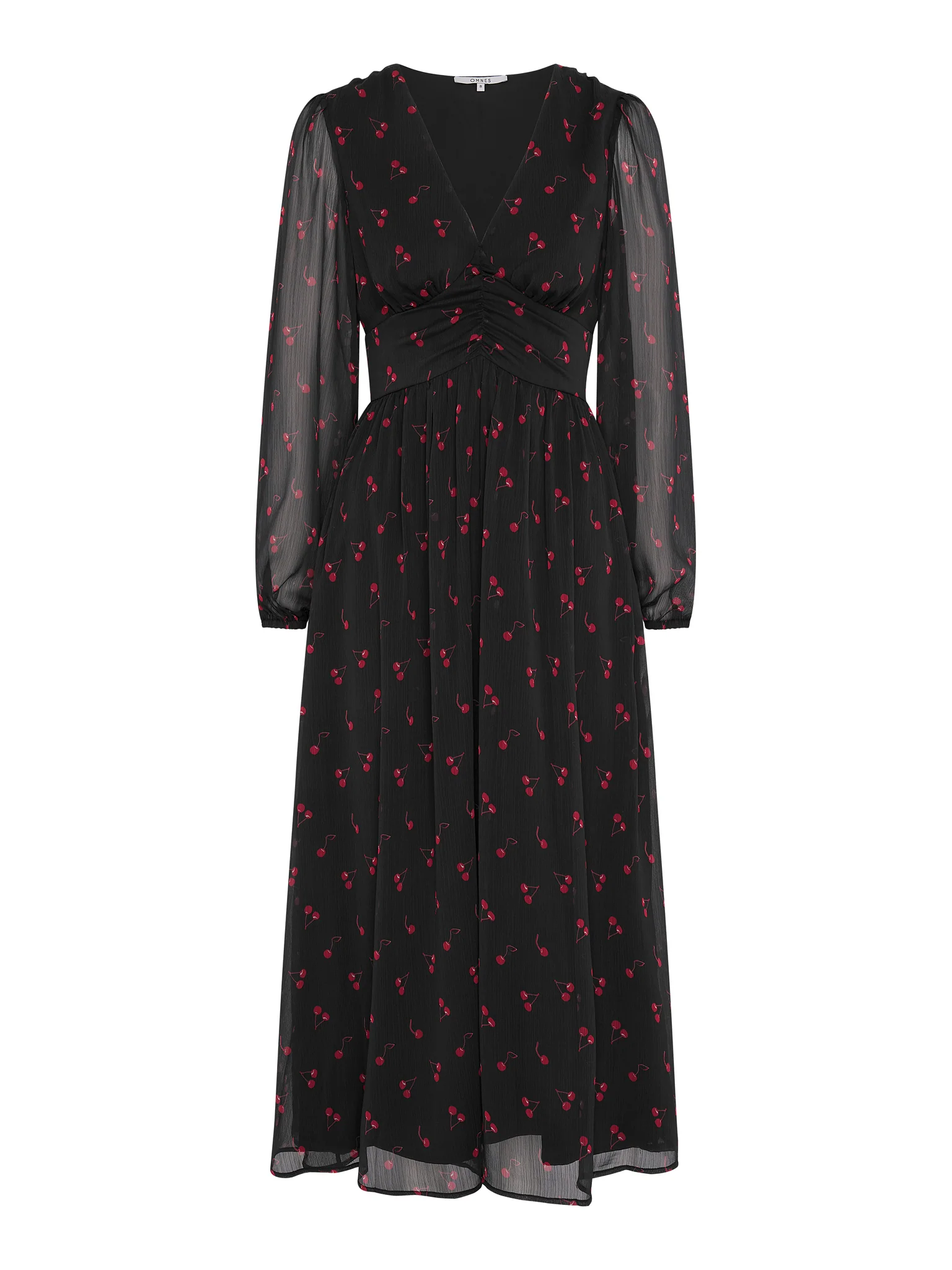 Gabriella Dress in Cherry Print - Image 4