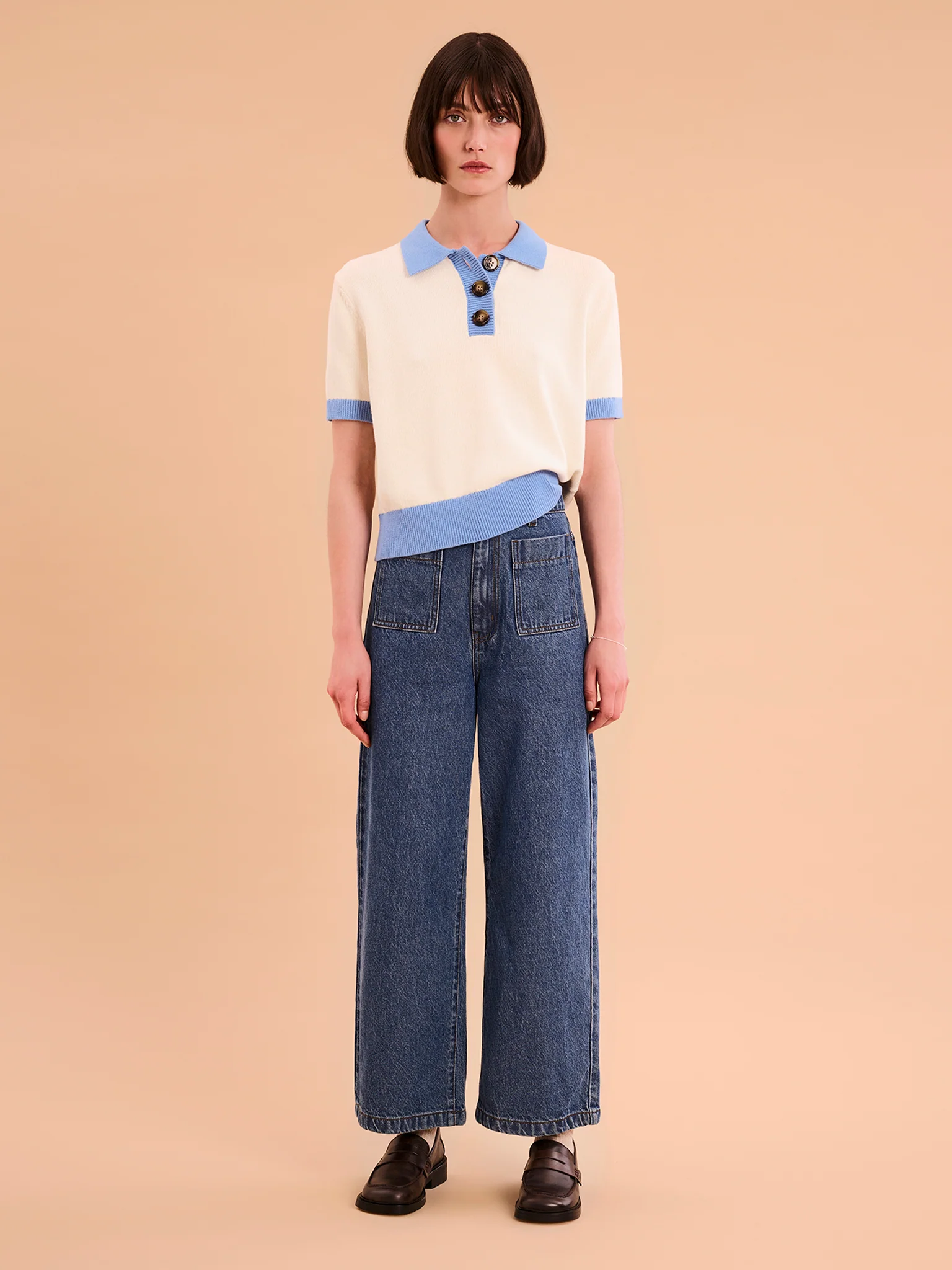 Haisley Colour Block Jumper