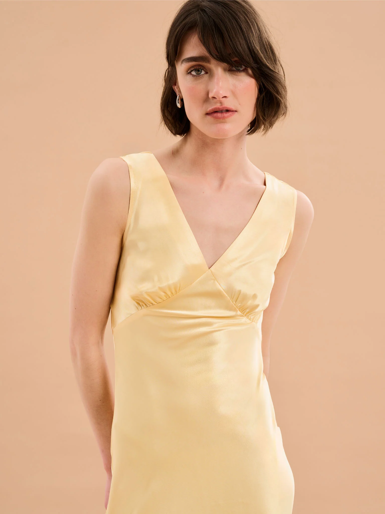 Iris Maxi Dress in Yellow - Image 4