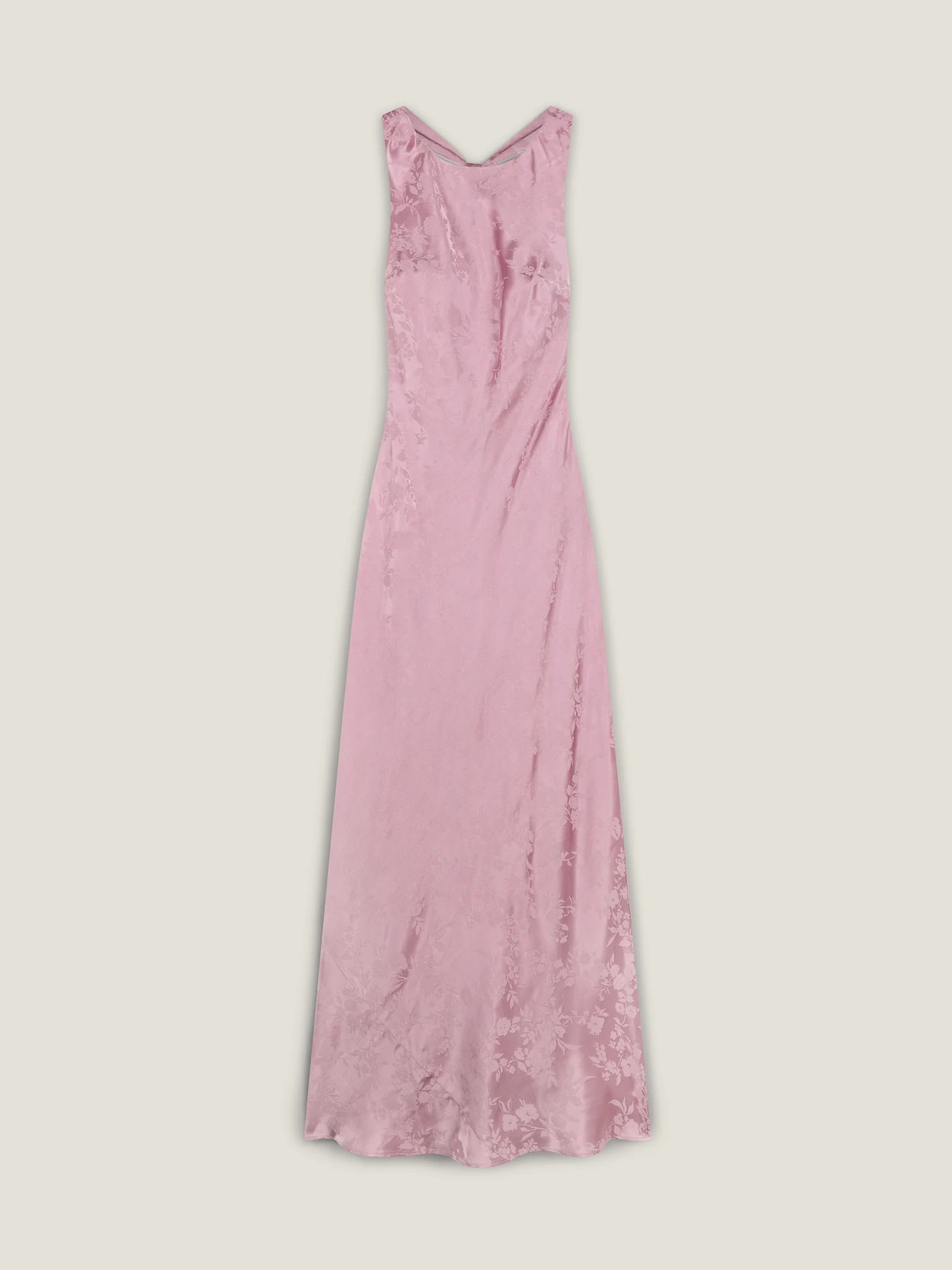 Jai Jacquard Dress in Bleached Mauve - Image 6