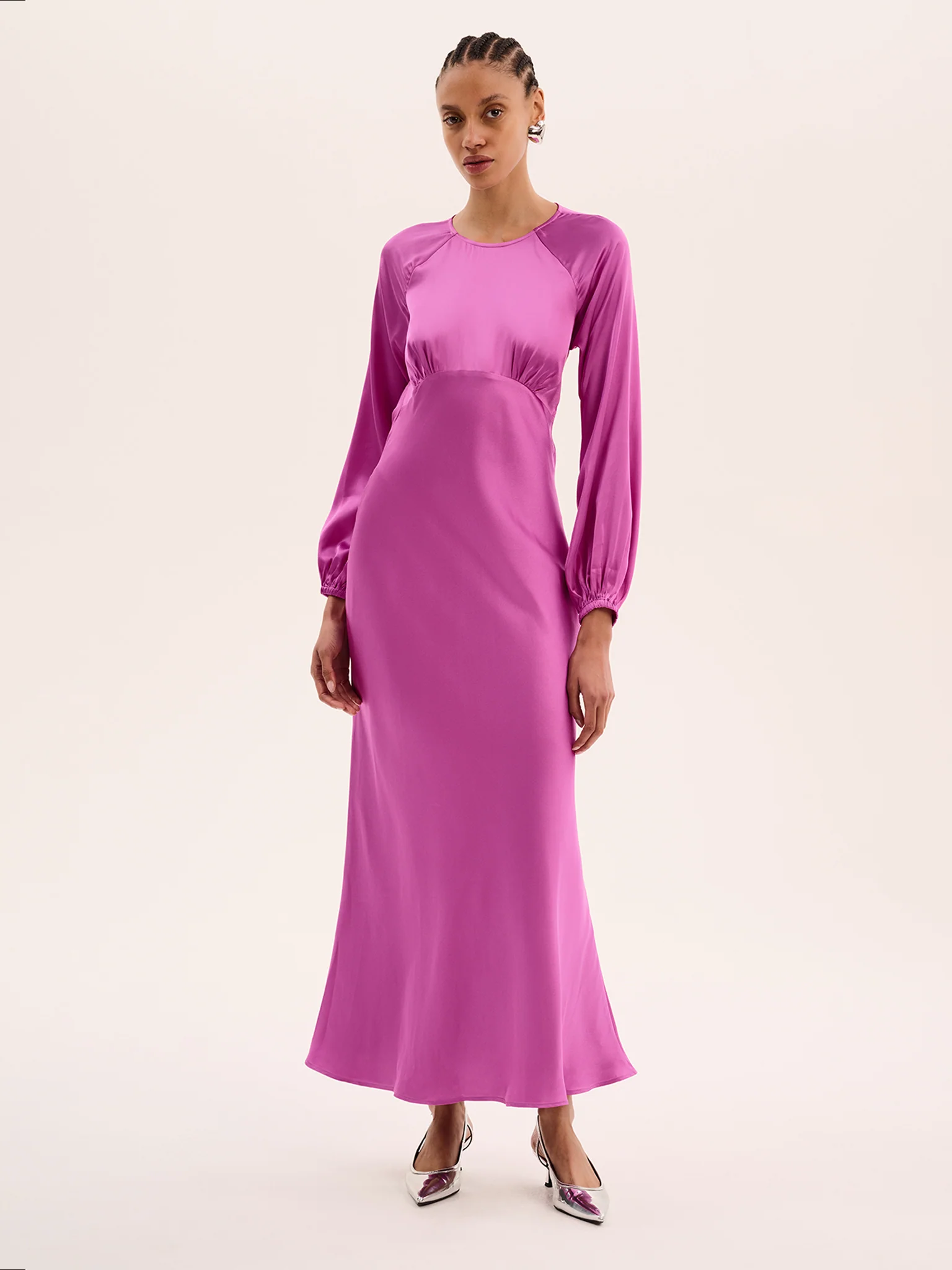 Joelle Dress in Purple - Image 2