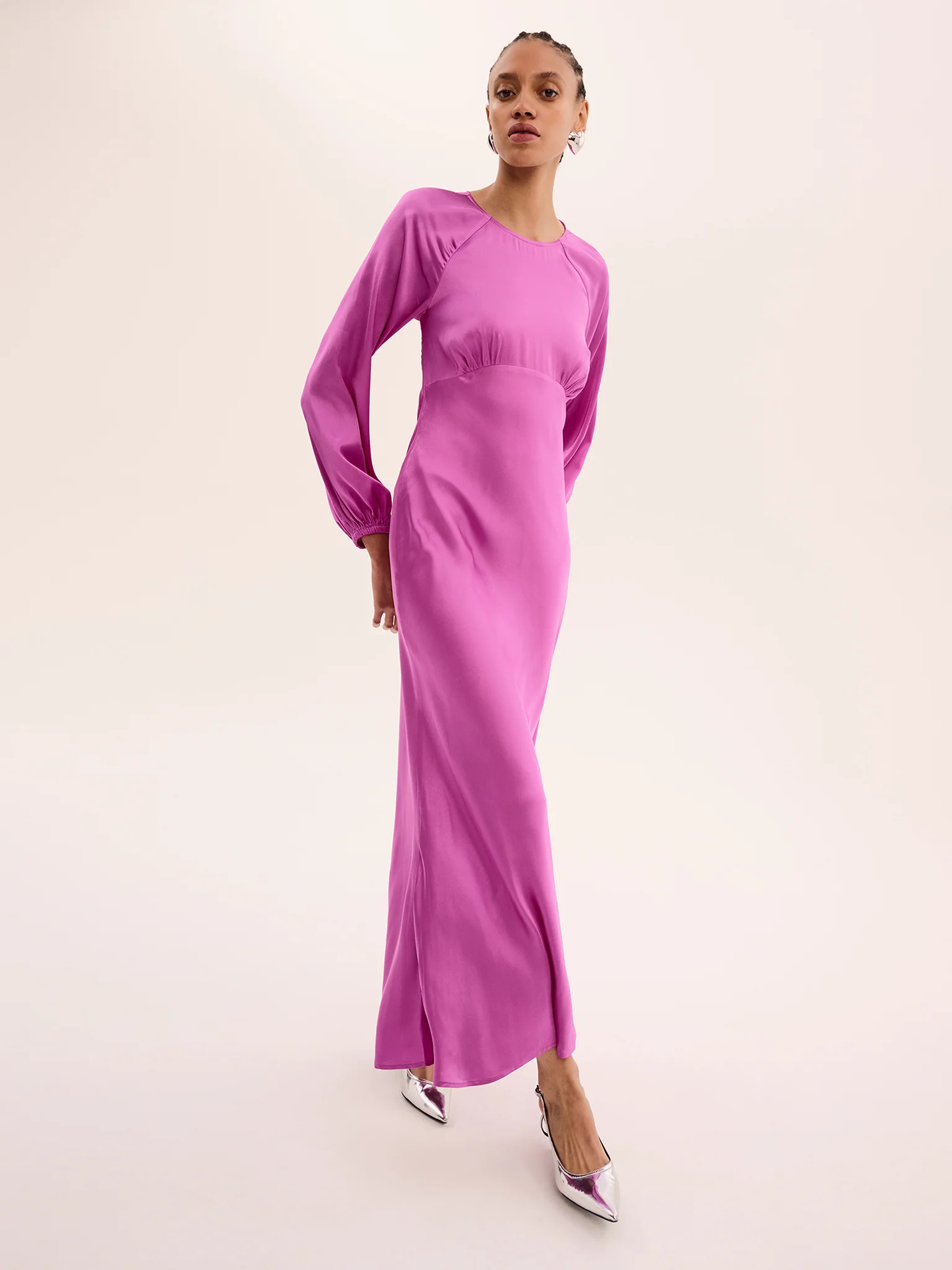 Joelle Dress in Purple - Image 3