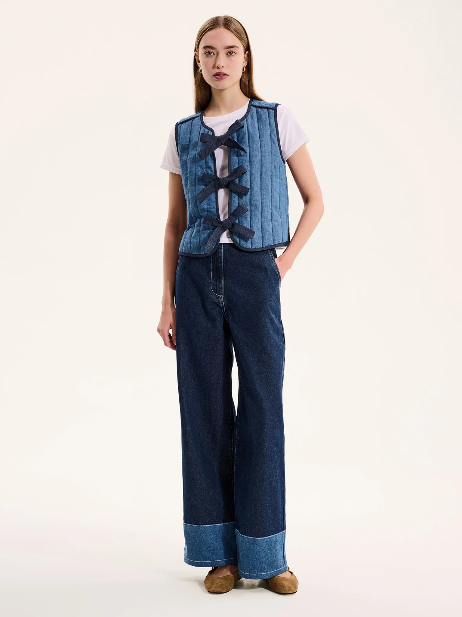 Jojo Gilet in Blue