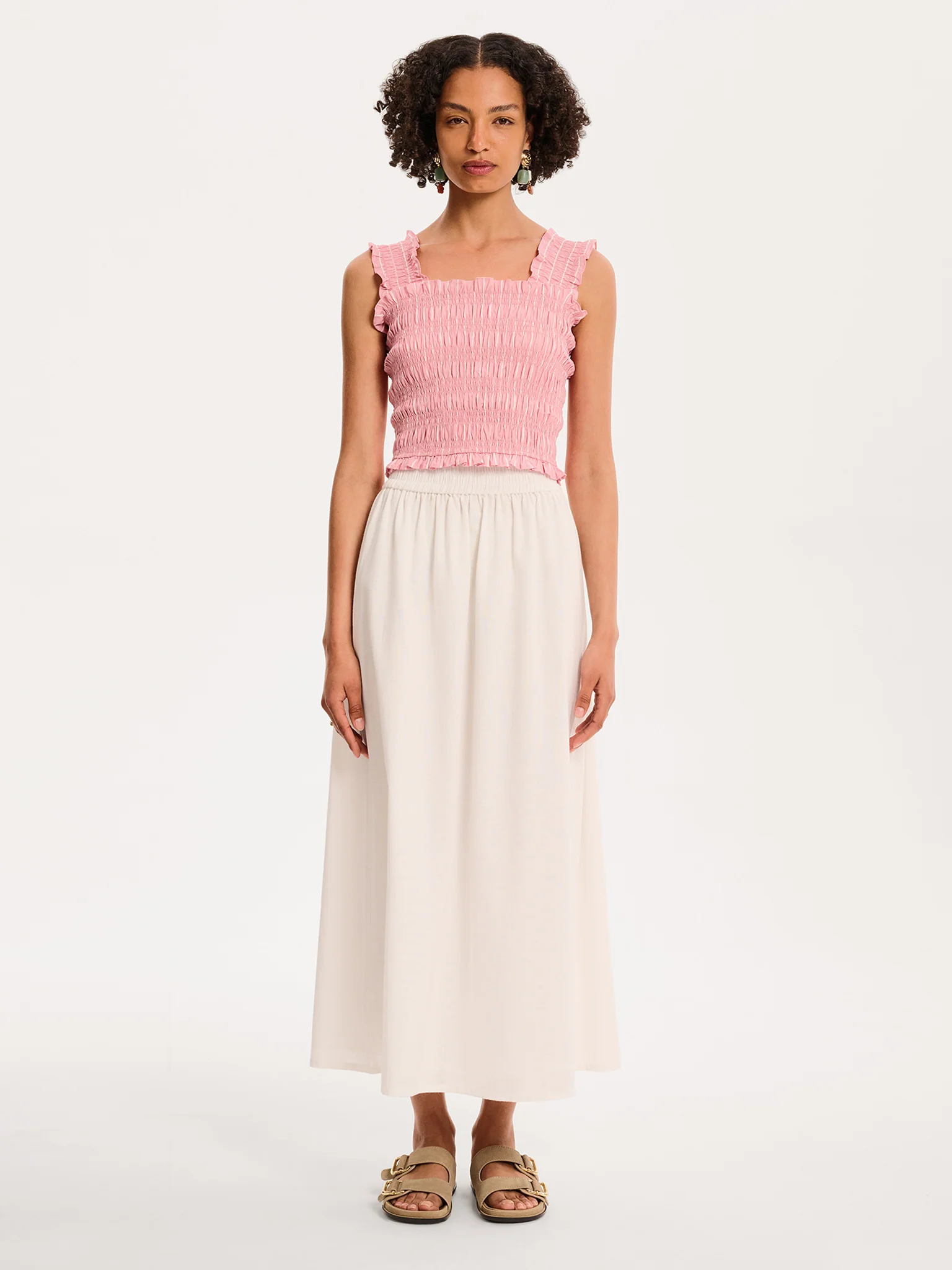 Jolie Skirt in White - Image 3