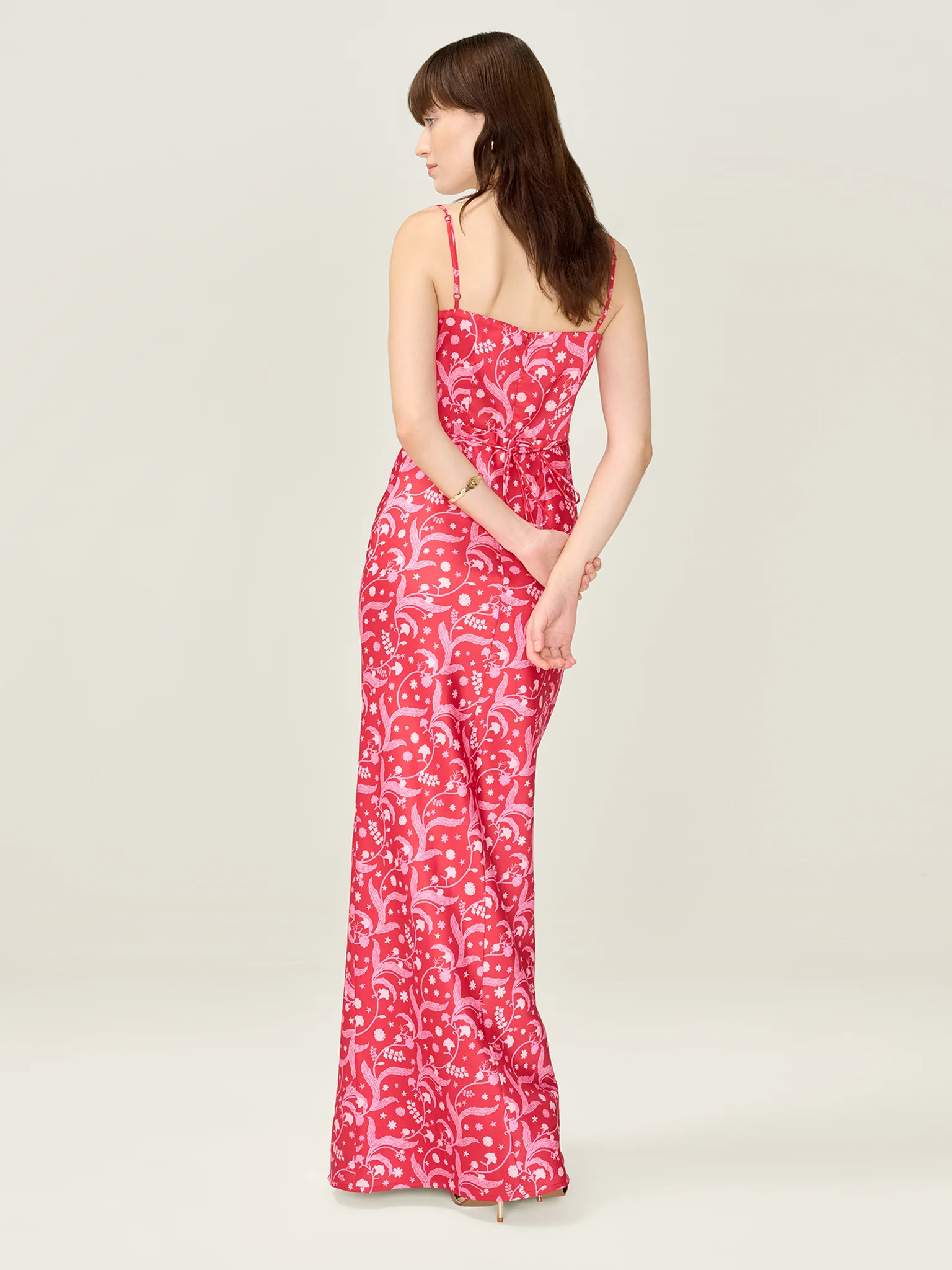 Jules Dress in Red - Image 3