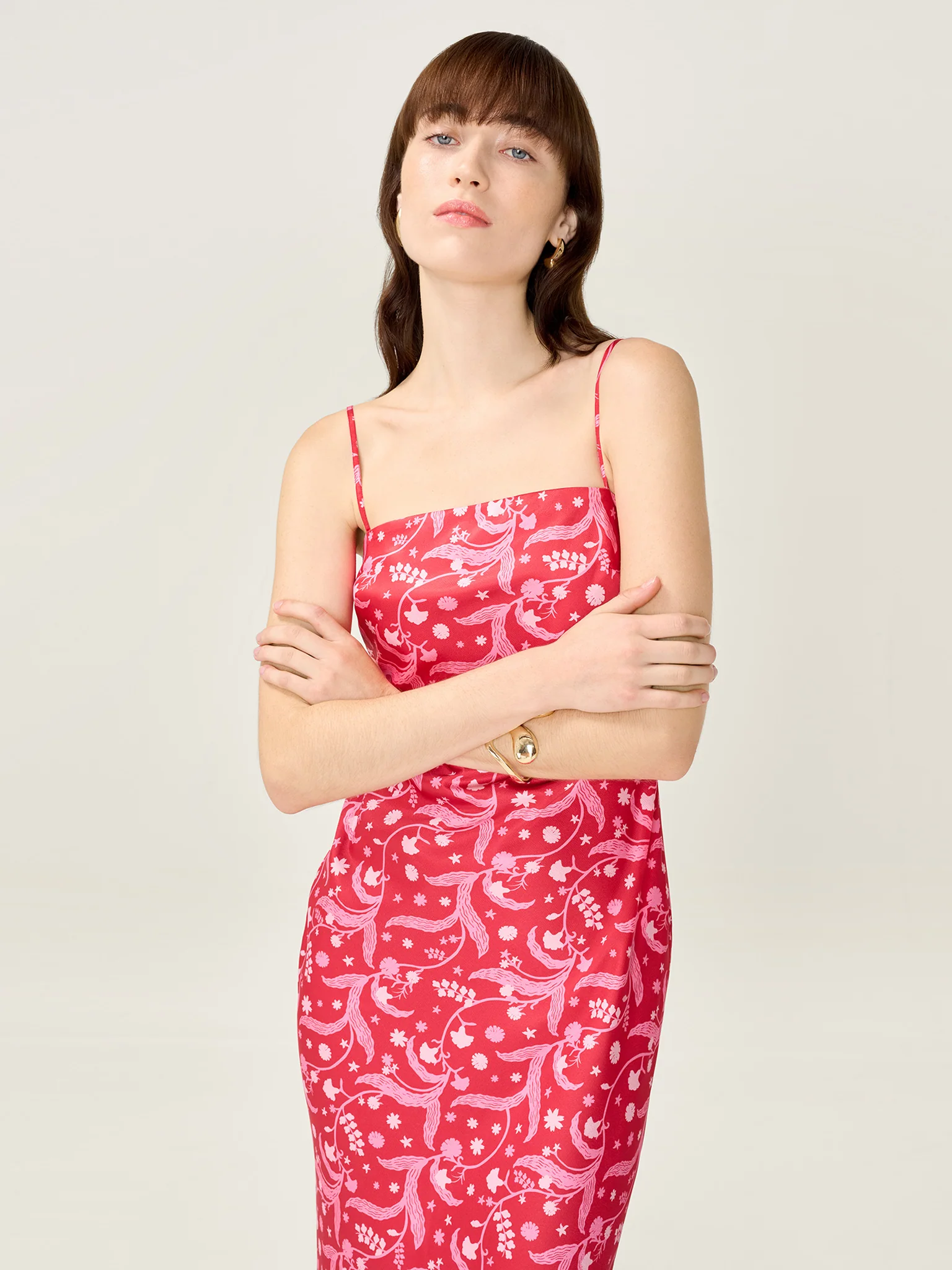 Jules Dress in Red - Image 5