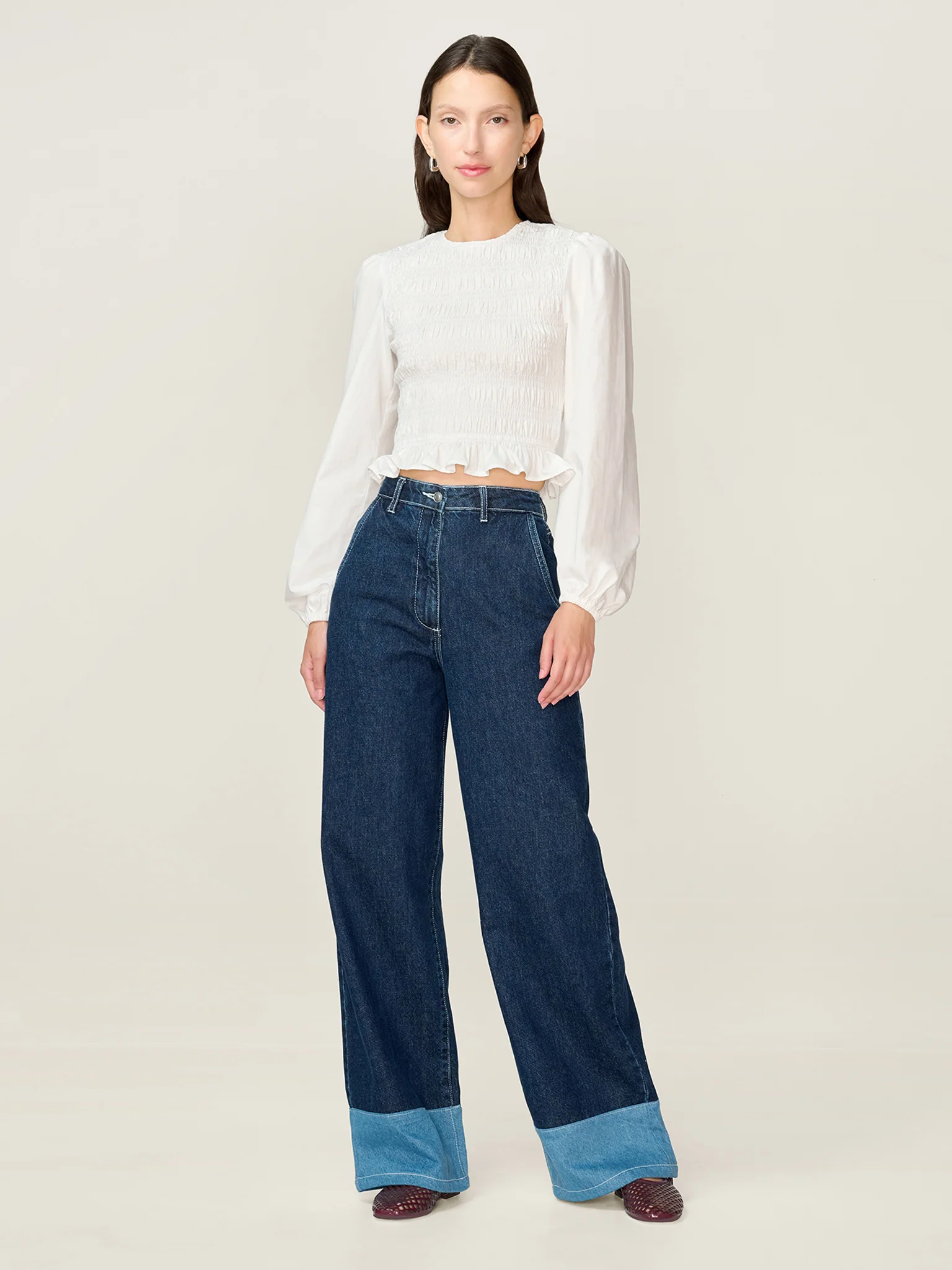 Kaloppe Top in White - Image 2