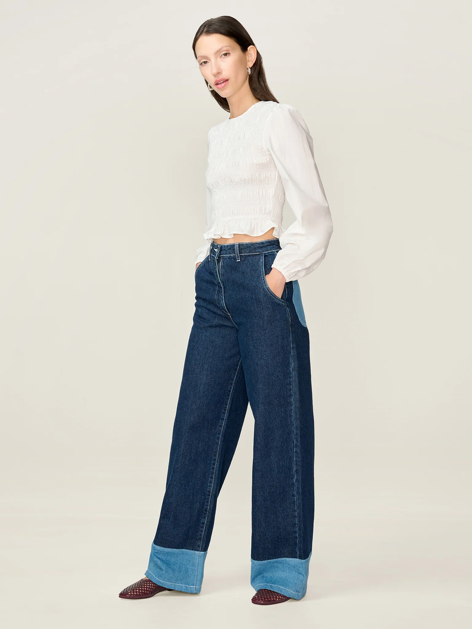 Kaloppe Top in White - Image 3