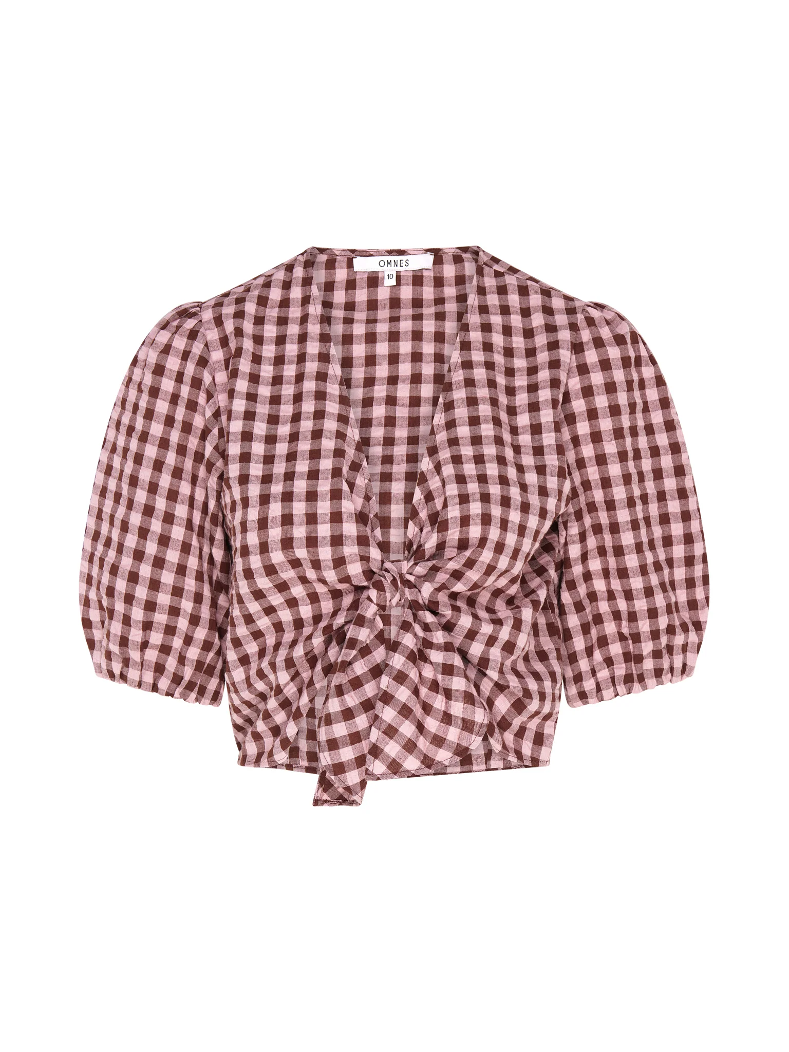 Karina Gingham Top - Image 4