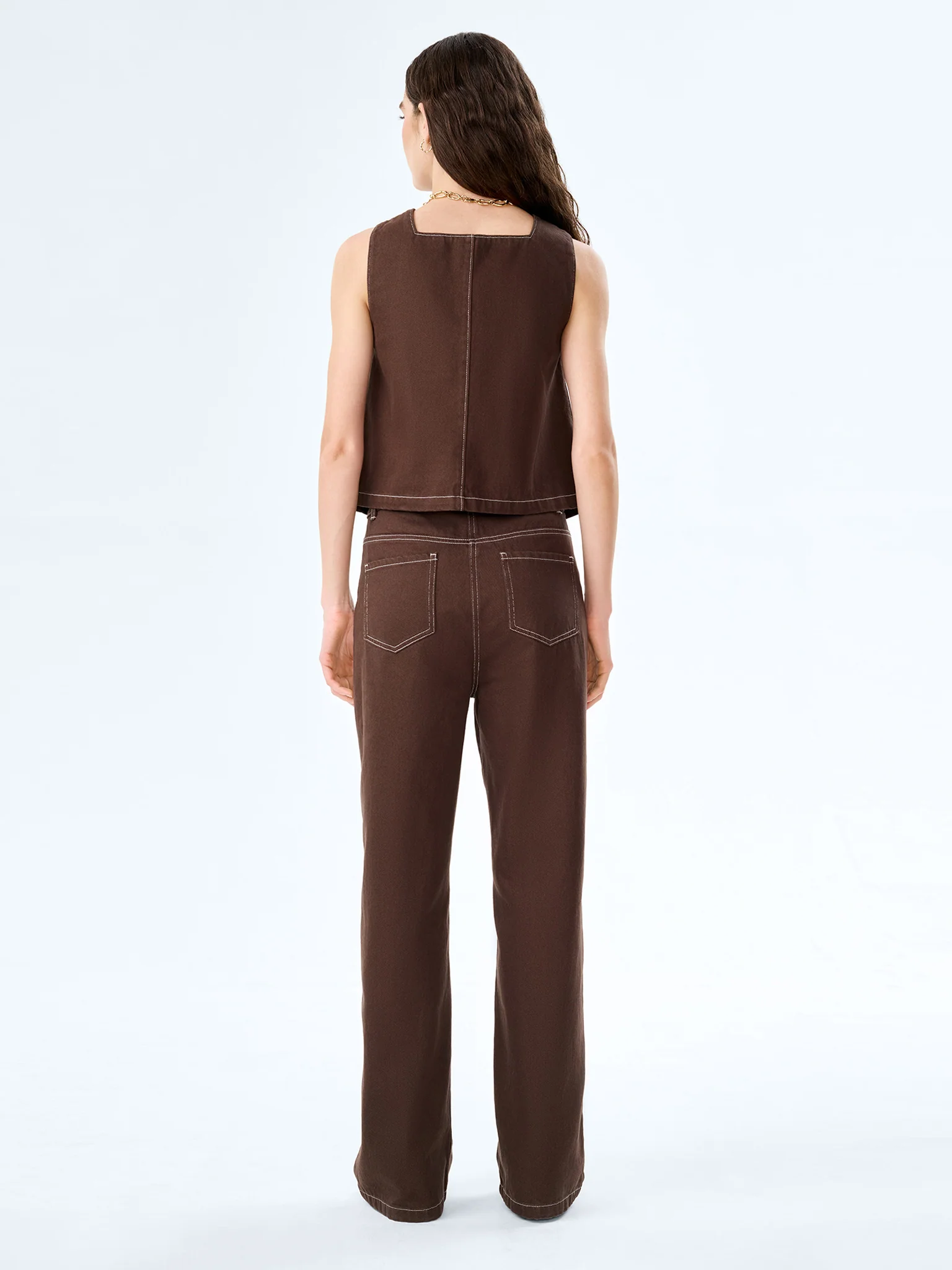 Kiri Top in Chocolate - Image 3