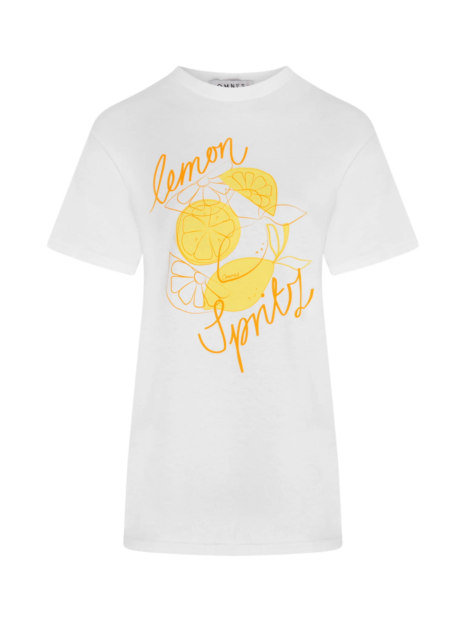 Lemon Spritz Print Boyfriend T-Shirt - Image 5