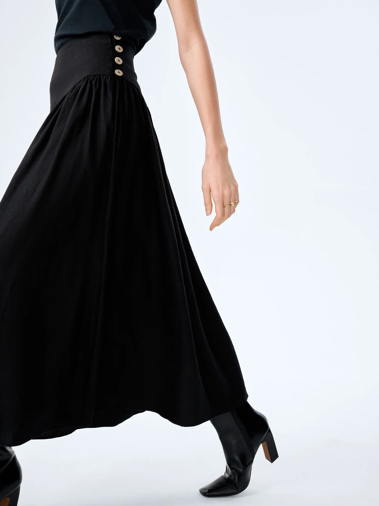 Lucille Skirt in Black - Image 6