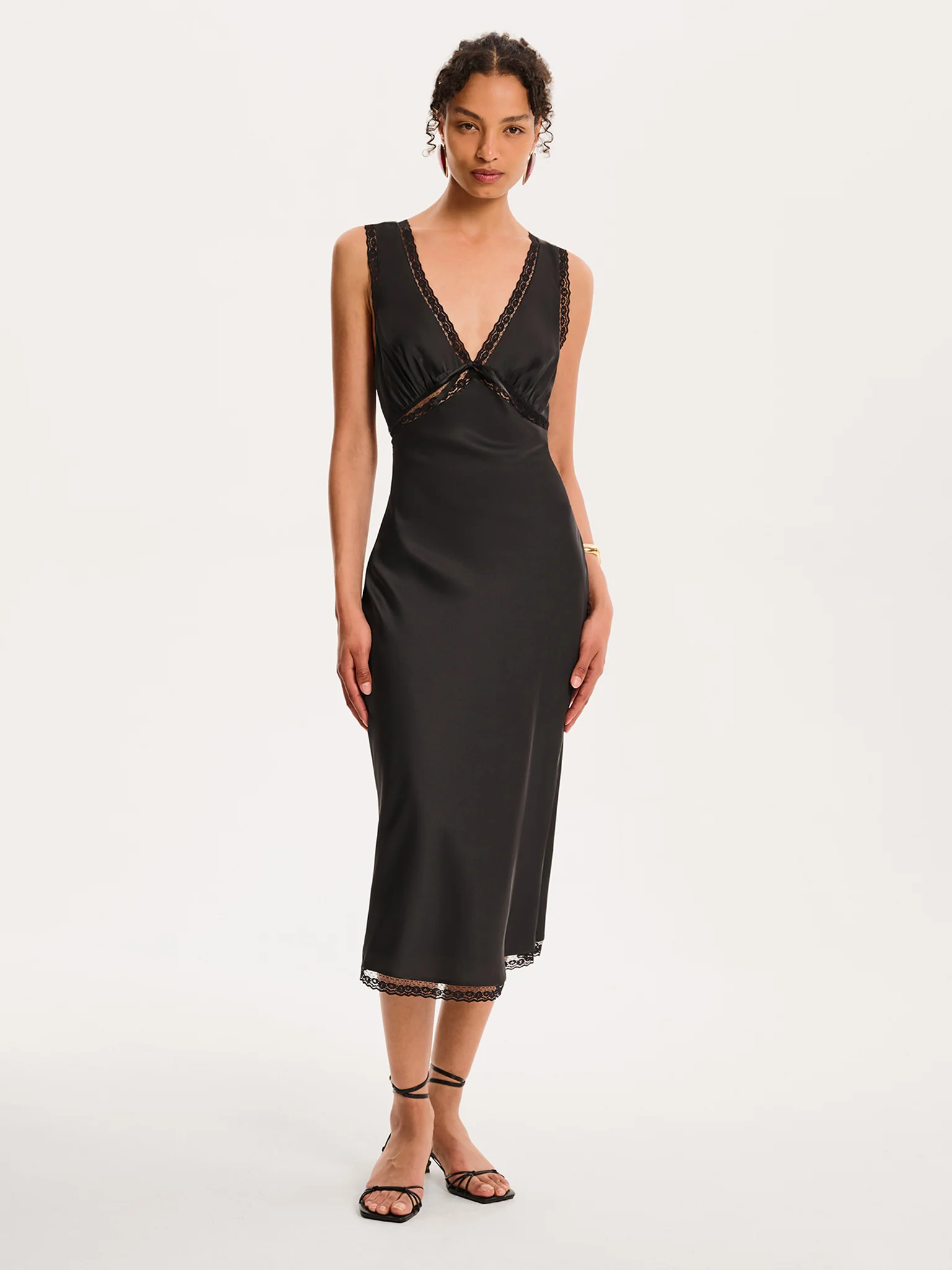 Maisie Dress in Black - Image 3