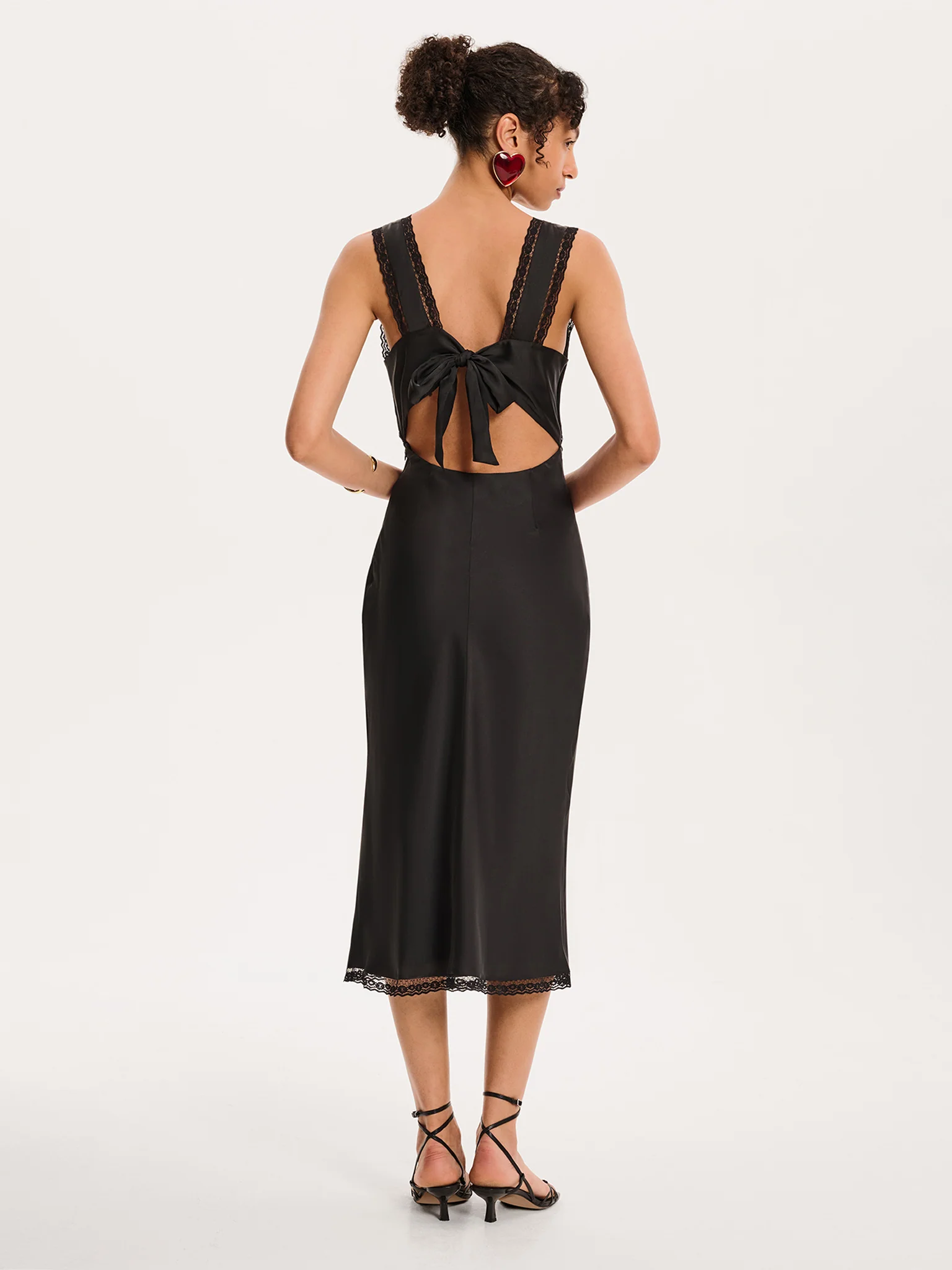 Maisie Dress in Black - Image 4