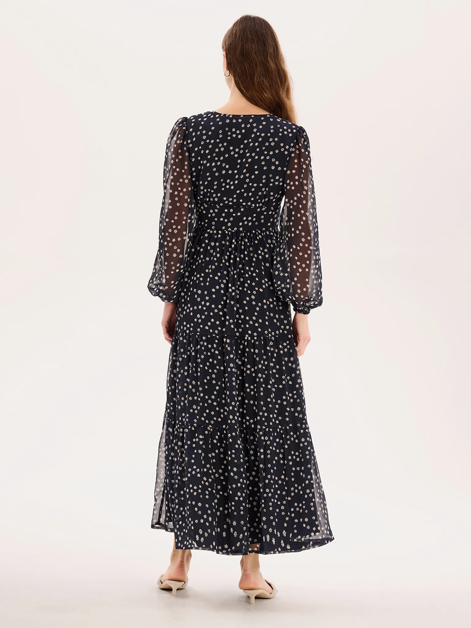 Marco Dress in Navy - Image 3