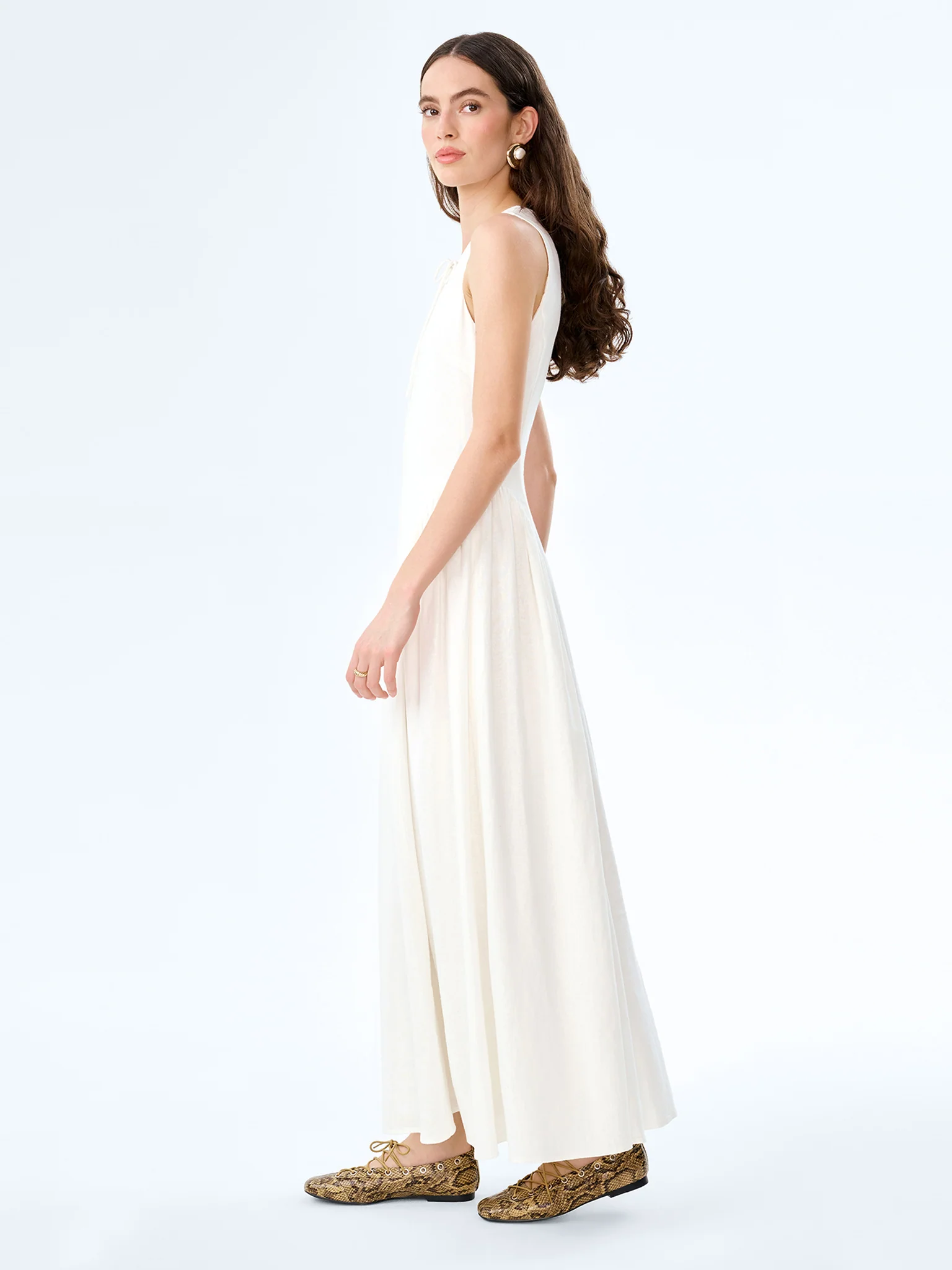 Margate Dress in White - Image 2