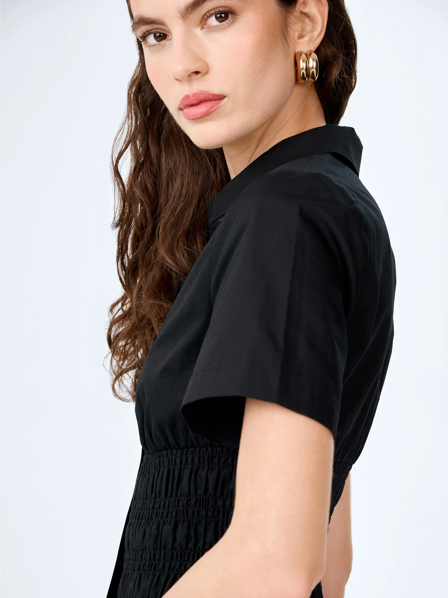 Merida Blouse in Black - Image 5