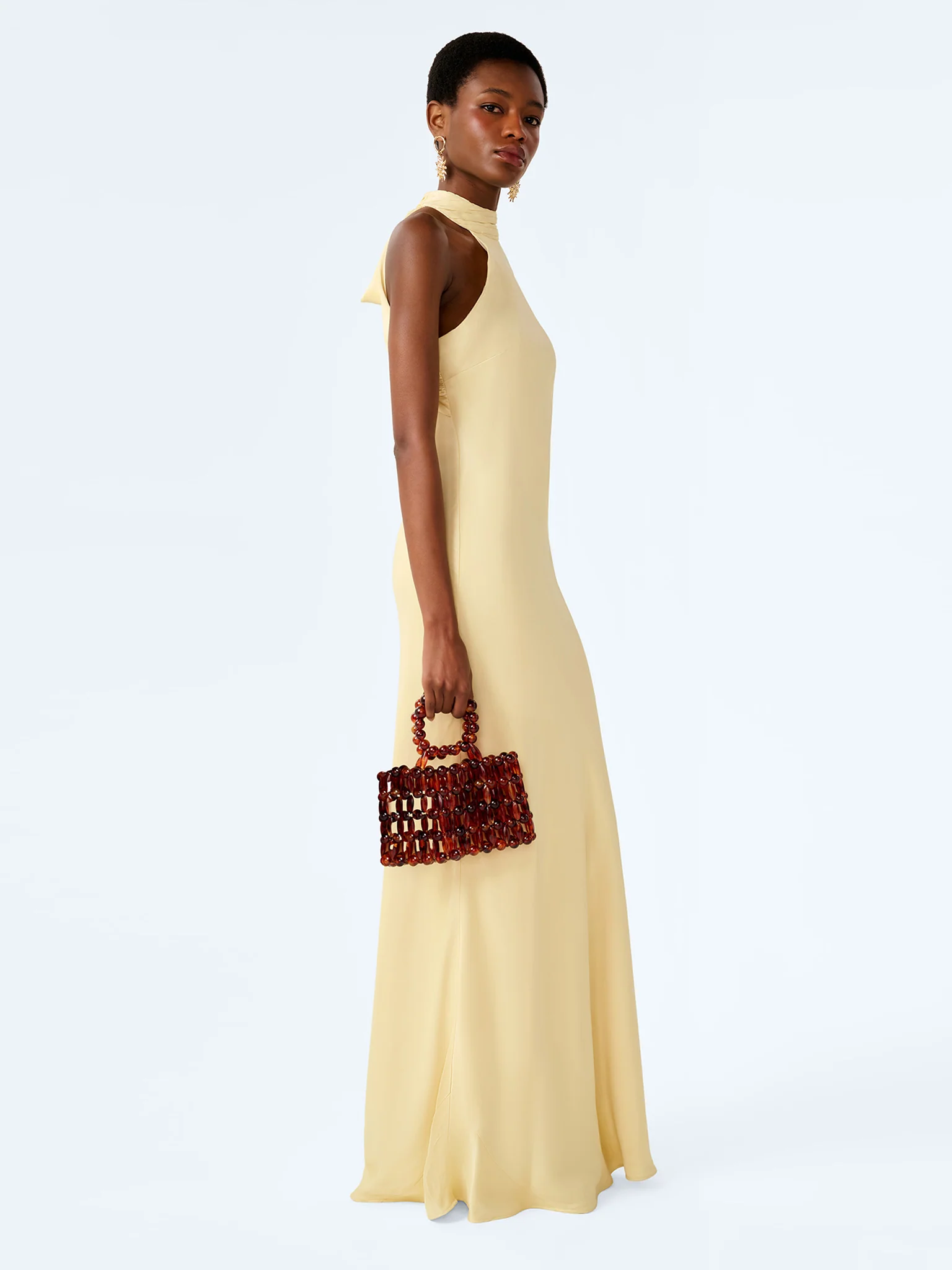 Milos Dress in Double Cream - Image 2