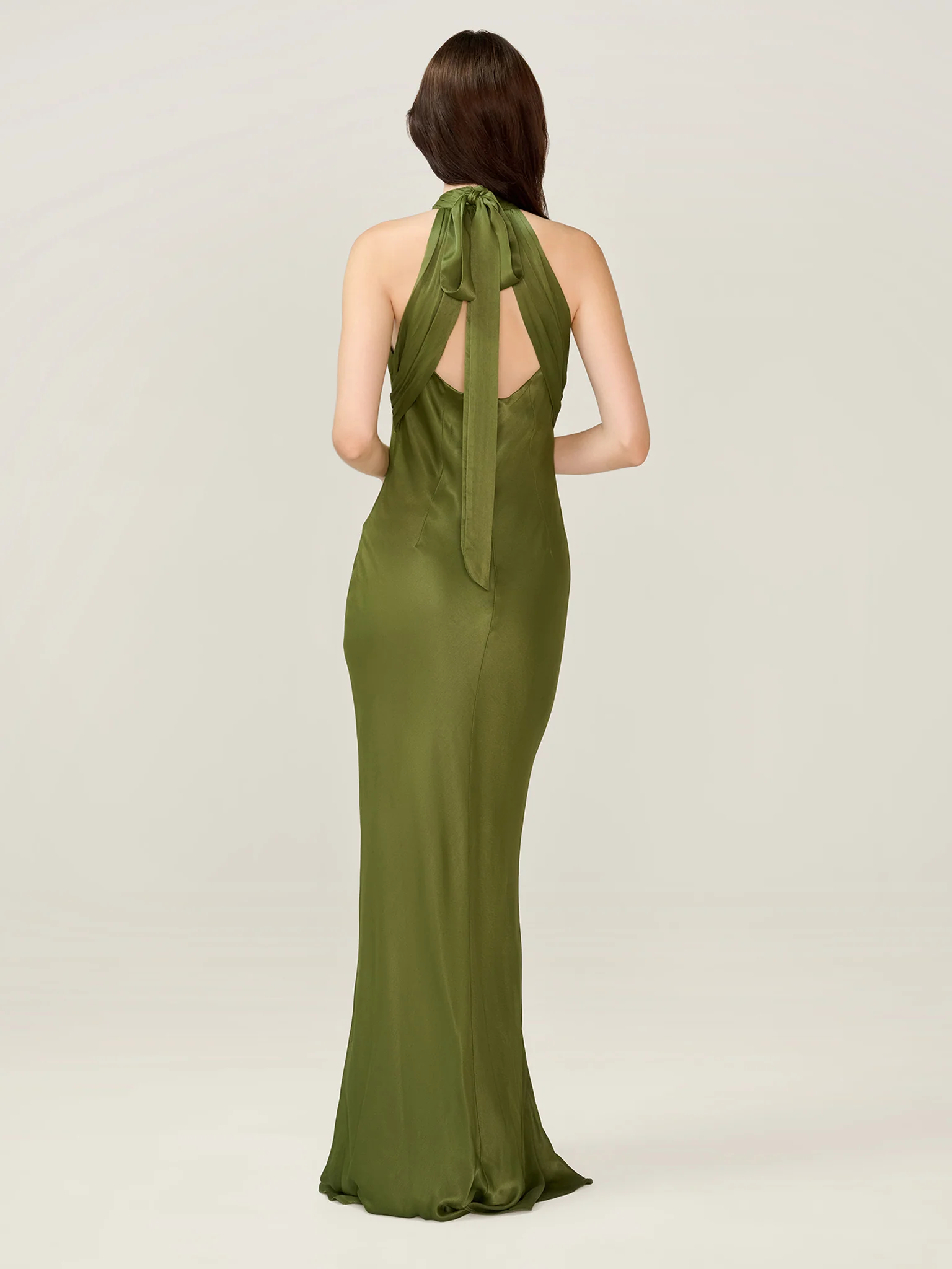 Milos Dress in Pear Green - Image 5