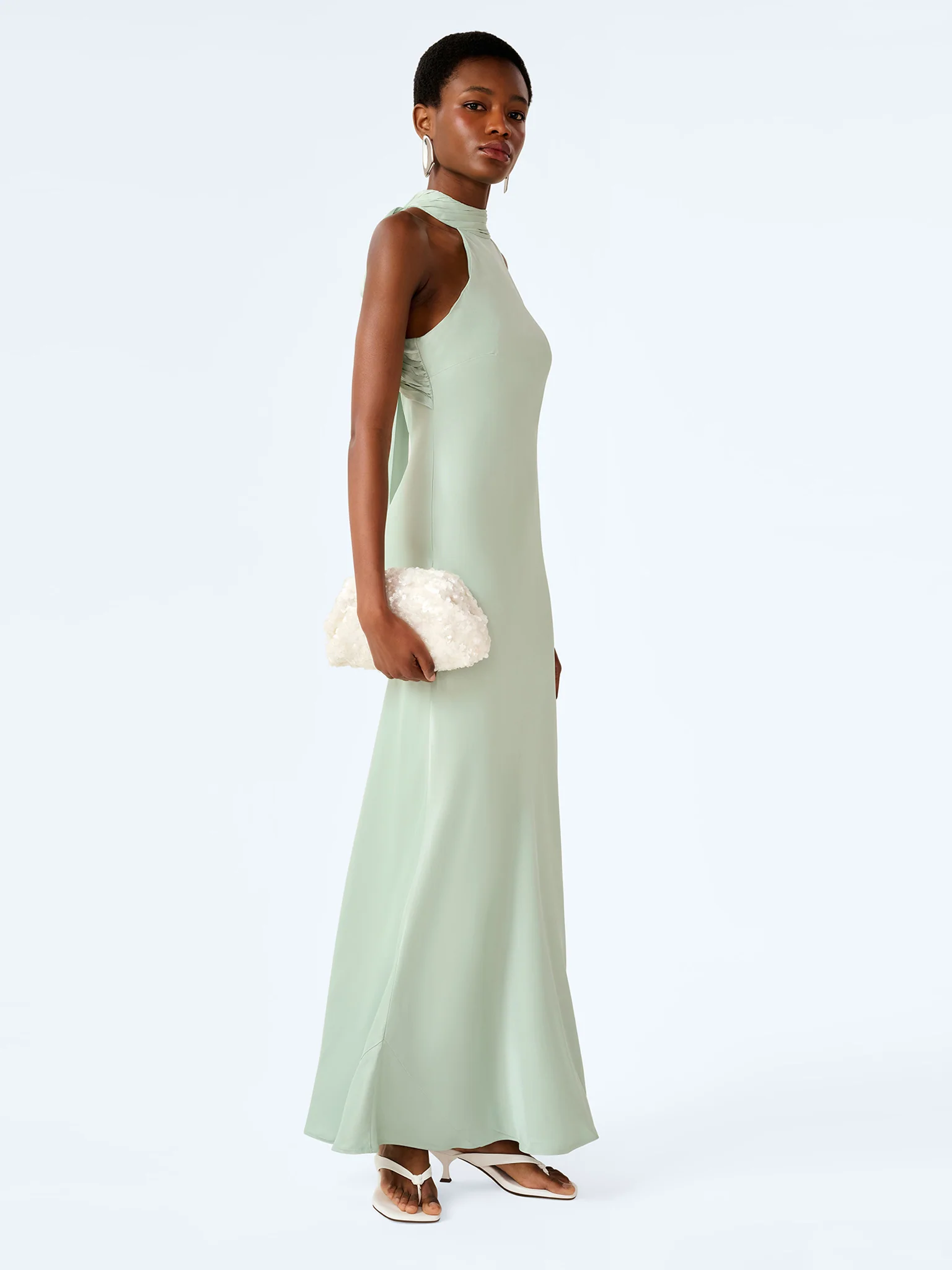 Milos Dress in Sage - Image 2