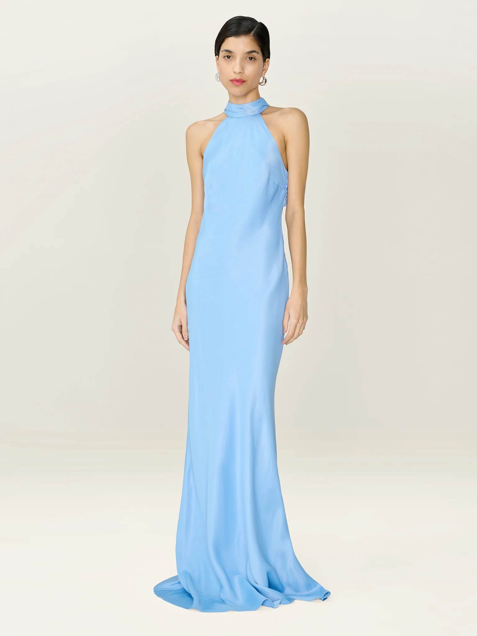 Milos Dress in Vista Blue