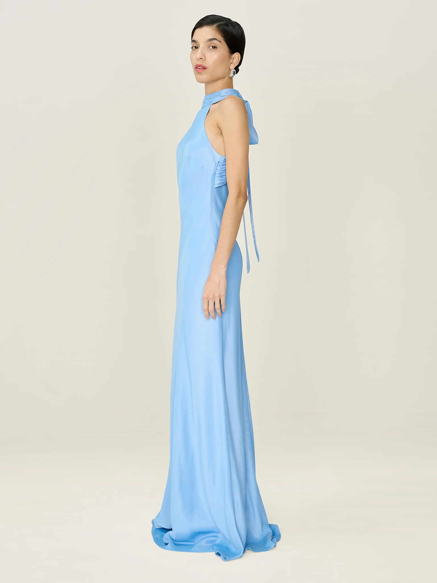 Milos Dress in Vista Blue - Image 2