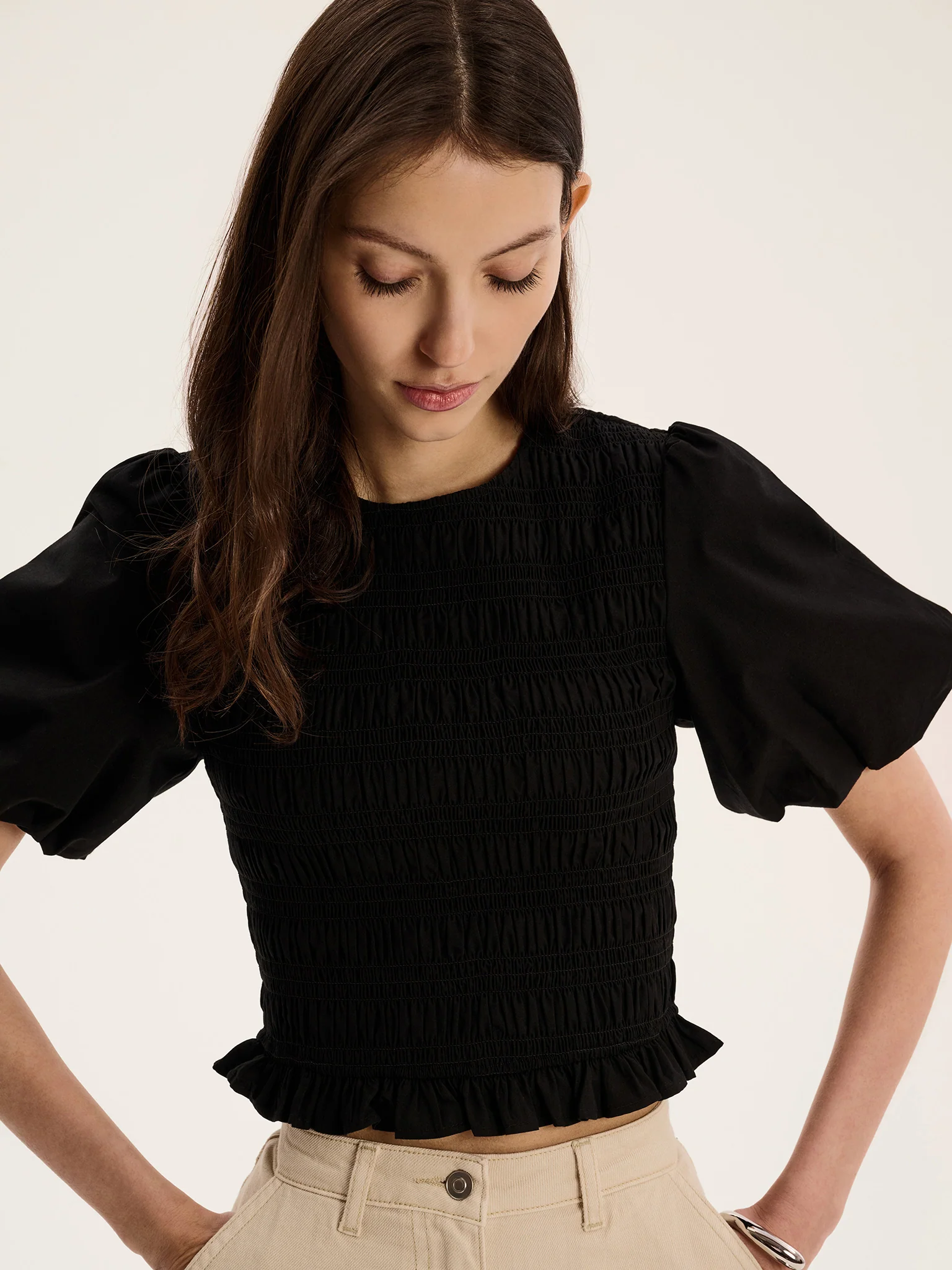 Nicolla Top in Black - Image 4