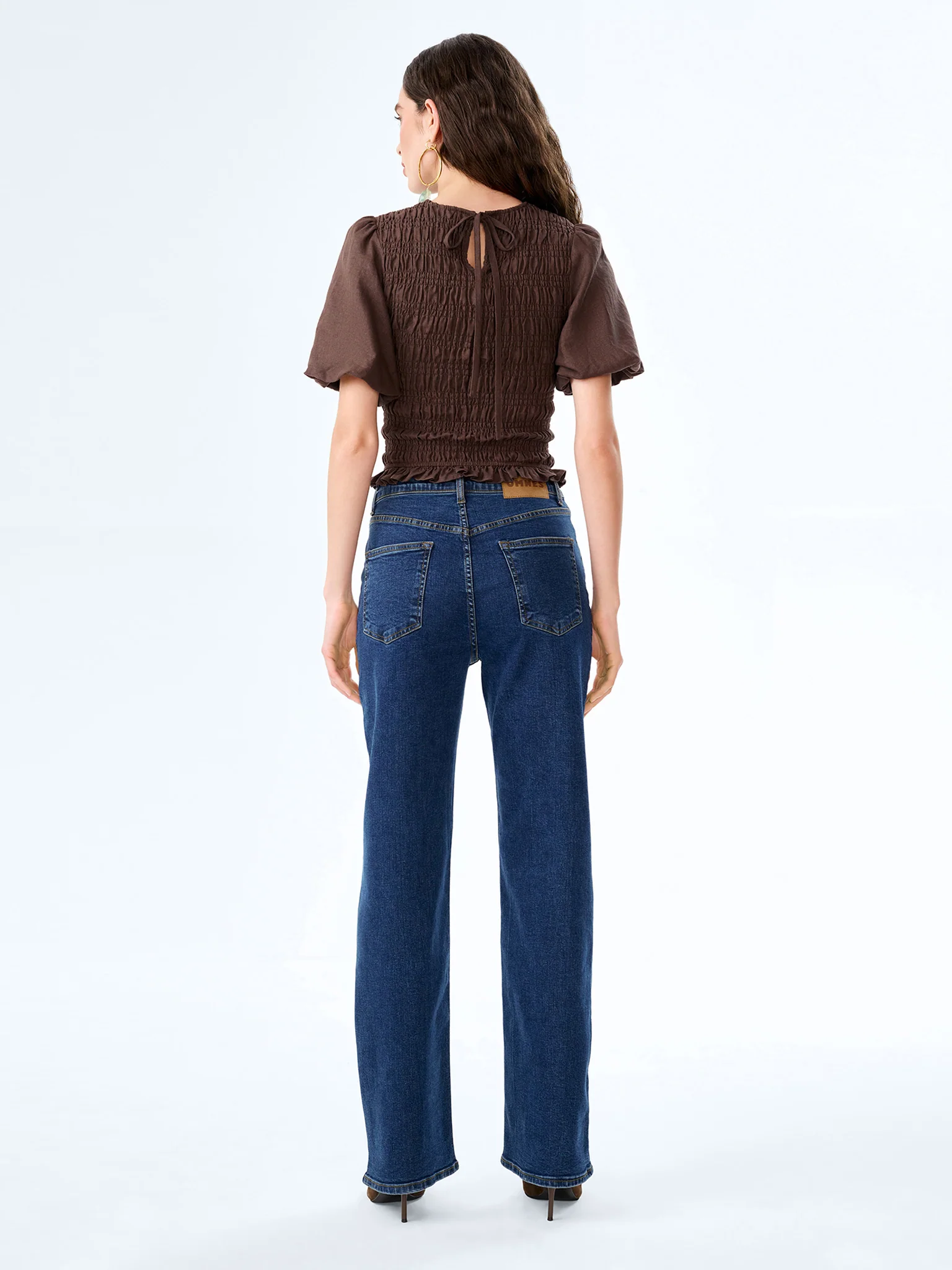 Nicolla Top in Chocolate - Image 7