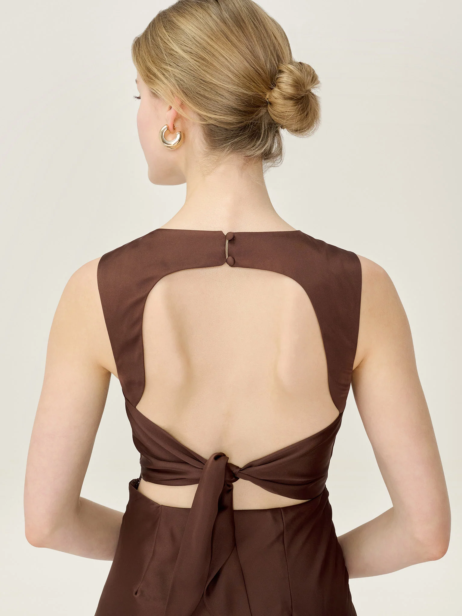 Nova Dress in Chocolate - Image 5