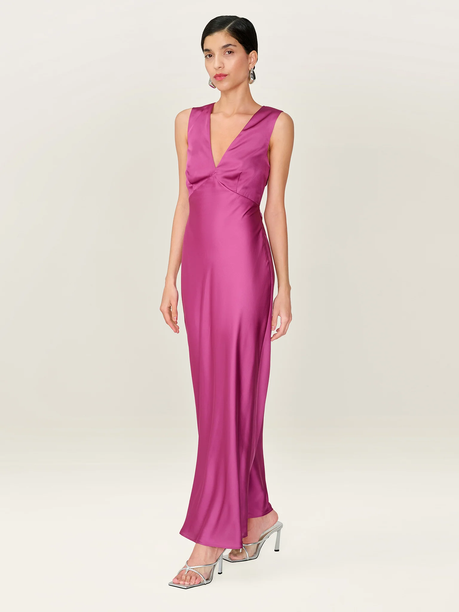 Nova Dress in Magenta