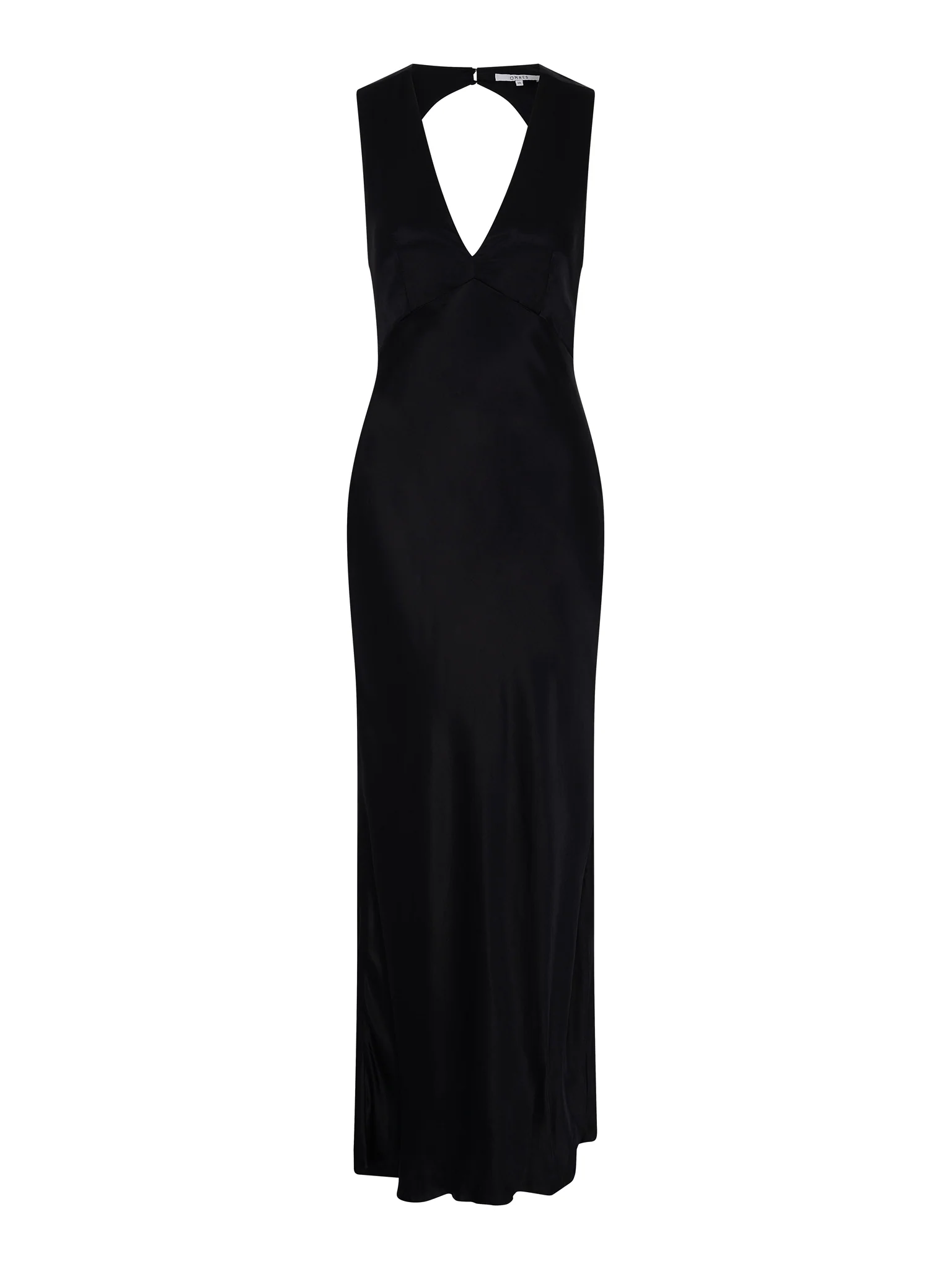 Nova Tie Back Dress in Black - Image 5