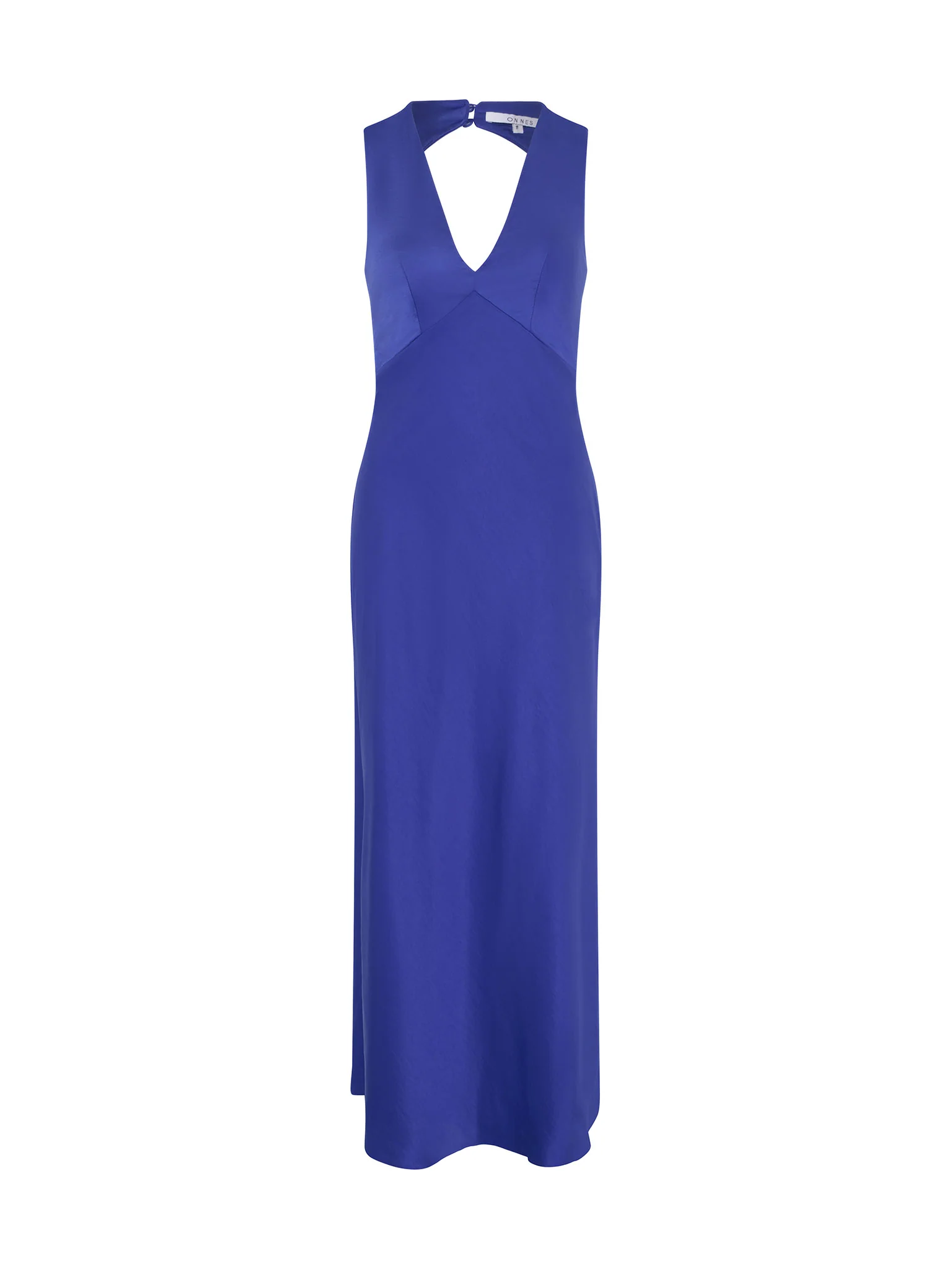 Nova Tie Back Dress in Cobalt - Image 6