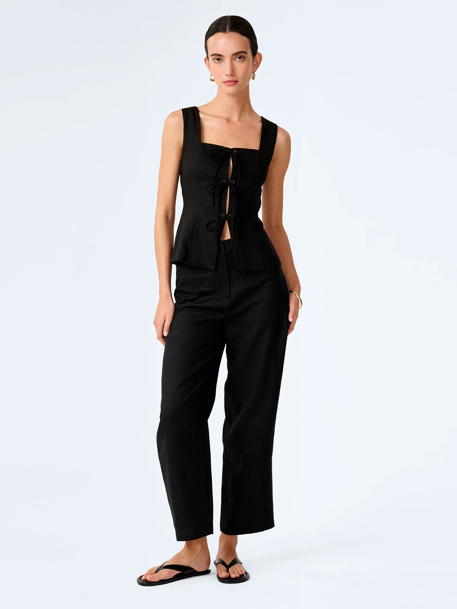 Oprah Top in Black - Image 2