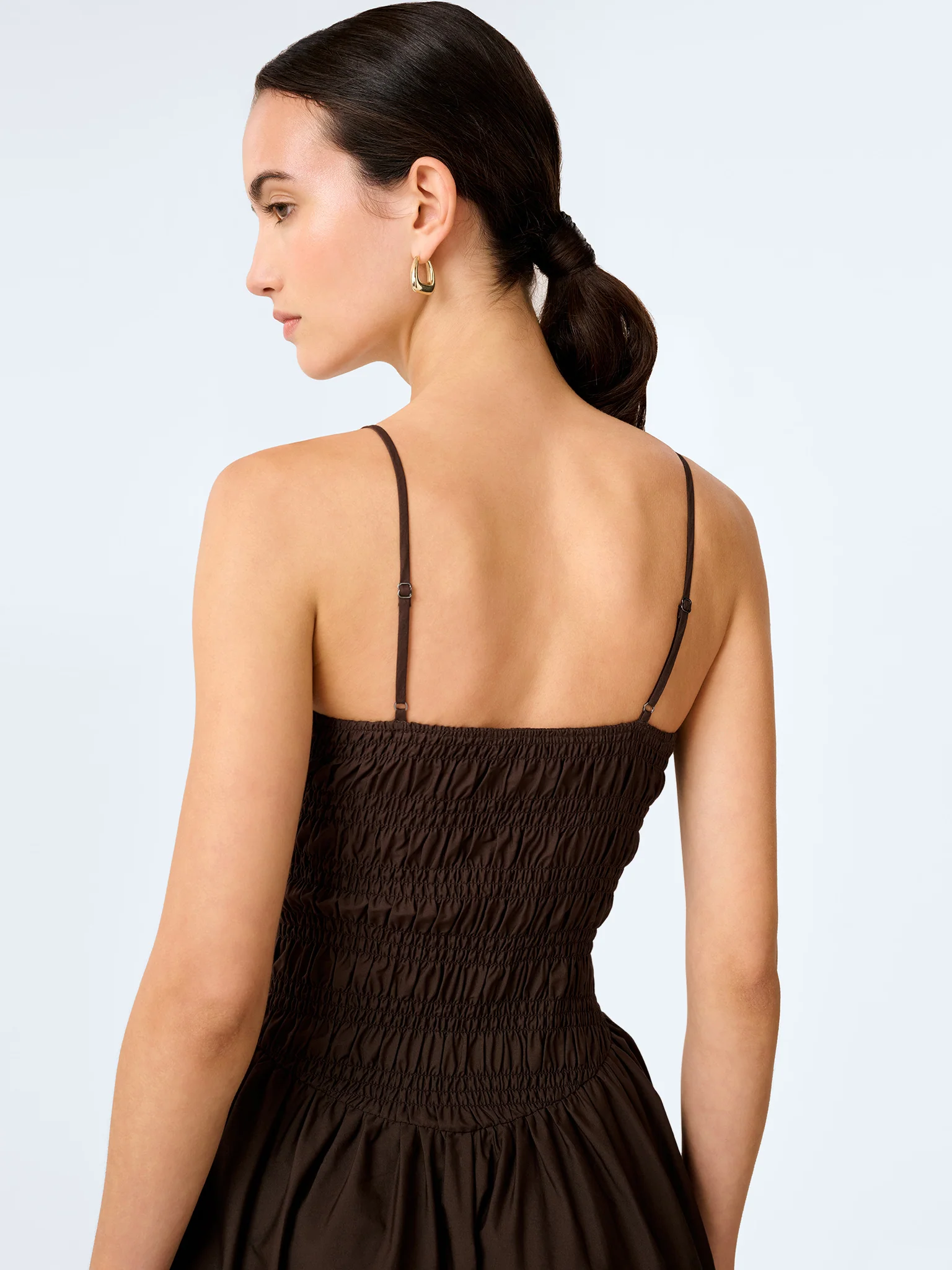 Paulina Dress in Chocolate - Image 4