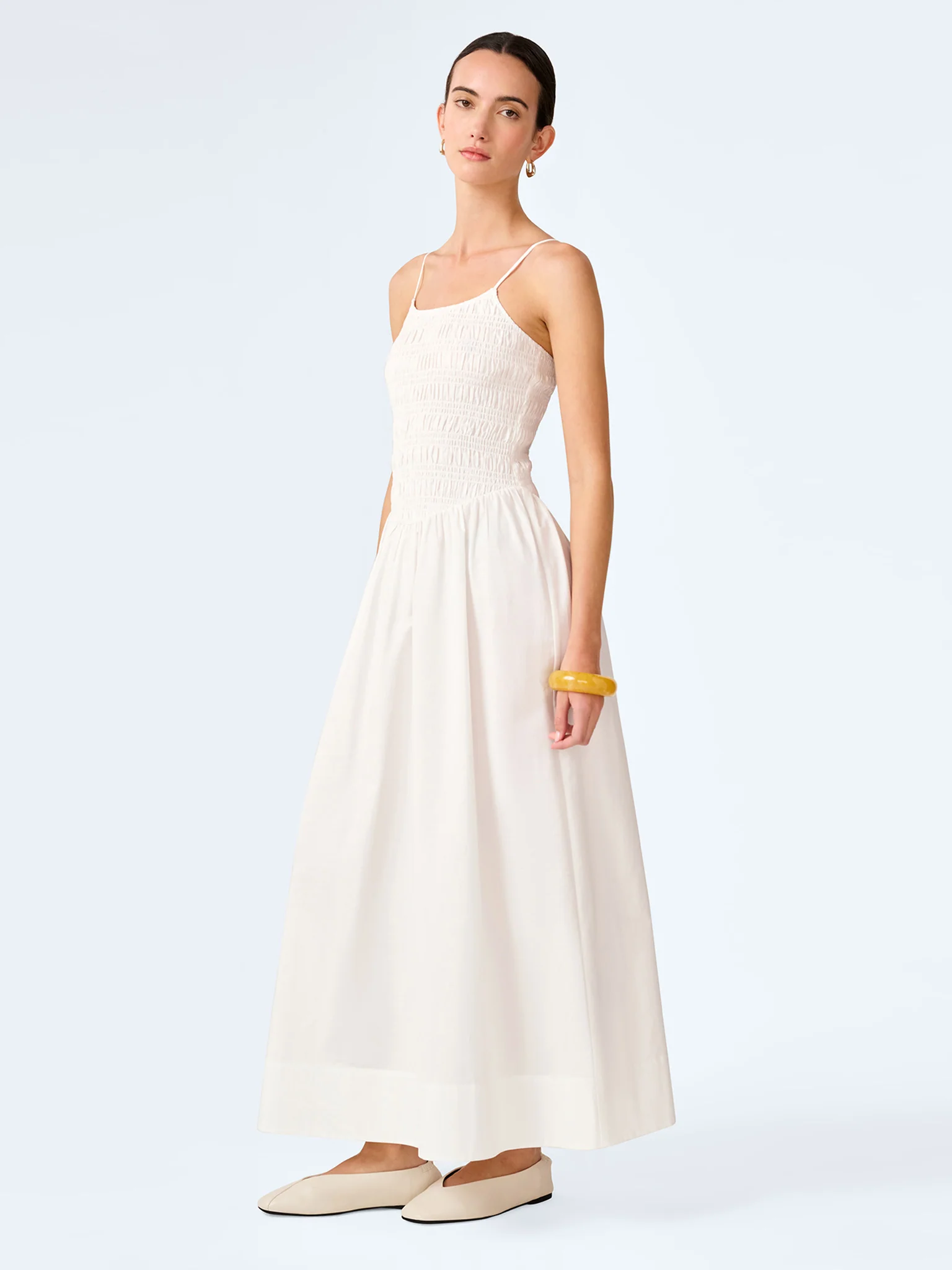 Paulina Dress in White - Image 2
