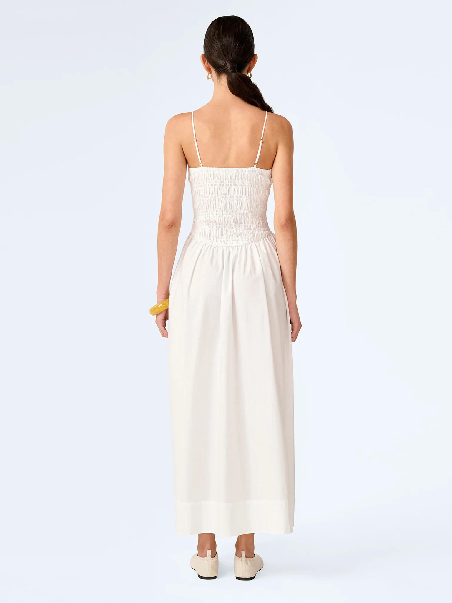 Paulina Dress in White - Image 3