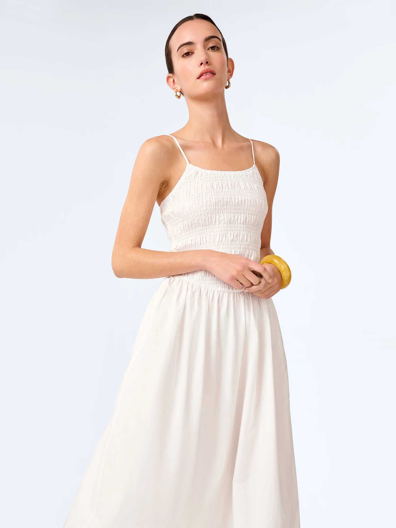 Paulina Dress in White - Image 5