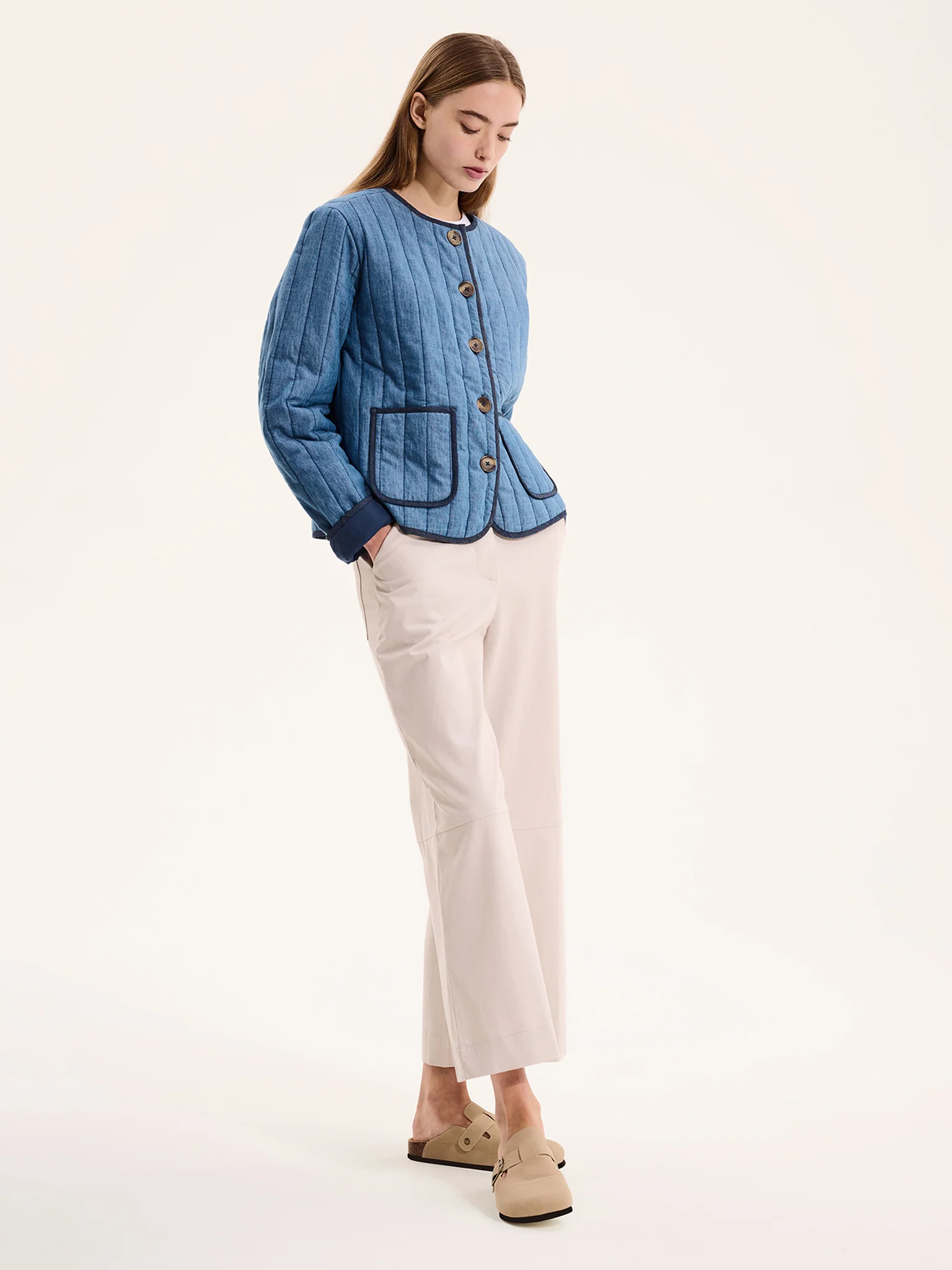 Piper Jacket in Blue - Image 2