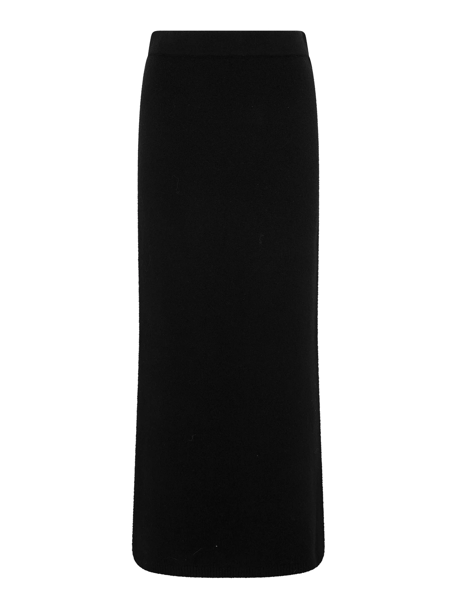 Queenie Knitted Skirt in Black - Image 4