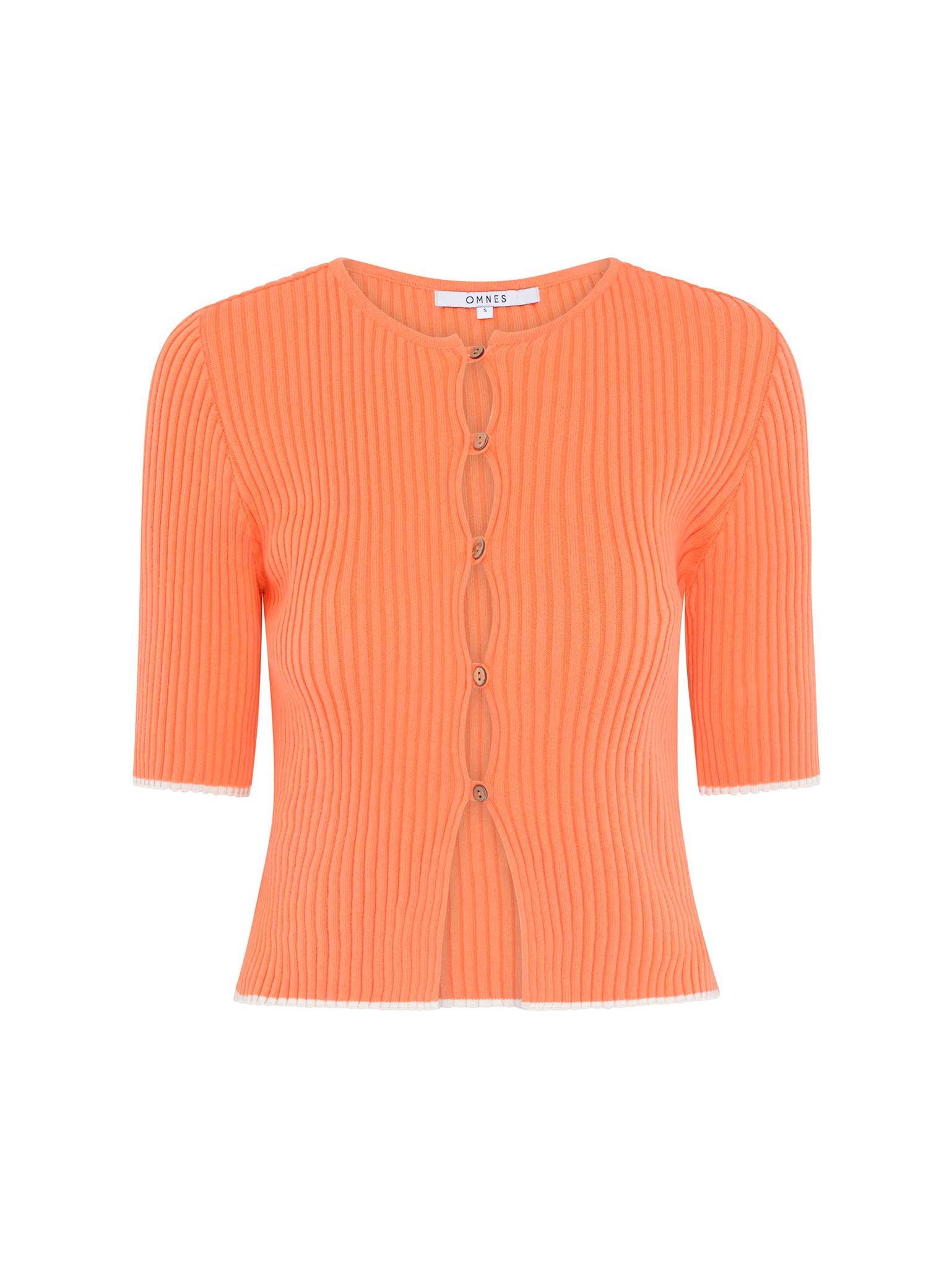 Ramona Cardigan in Coral - Image 6