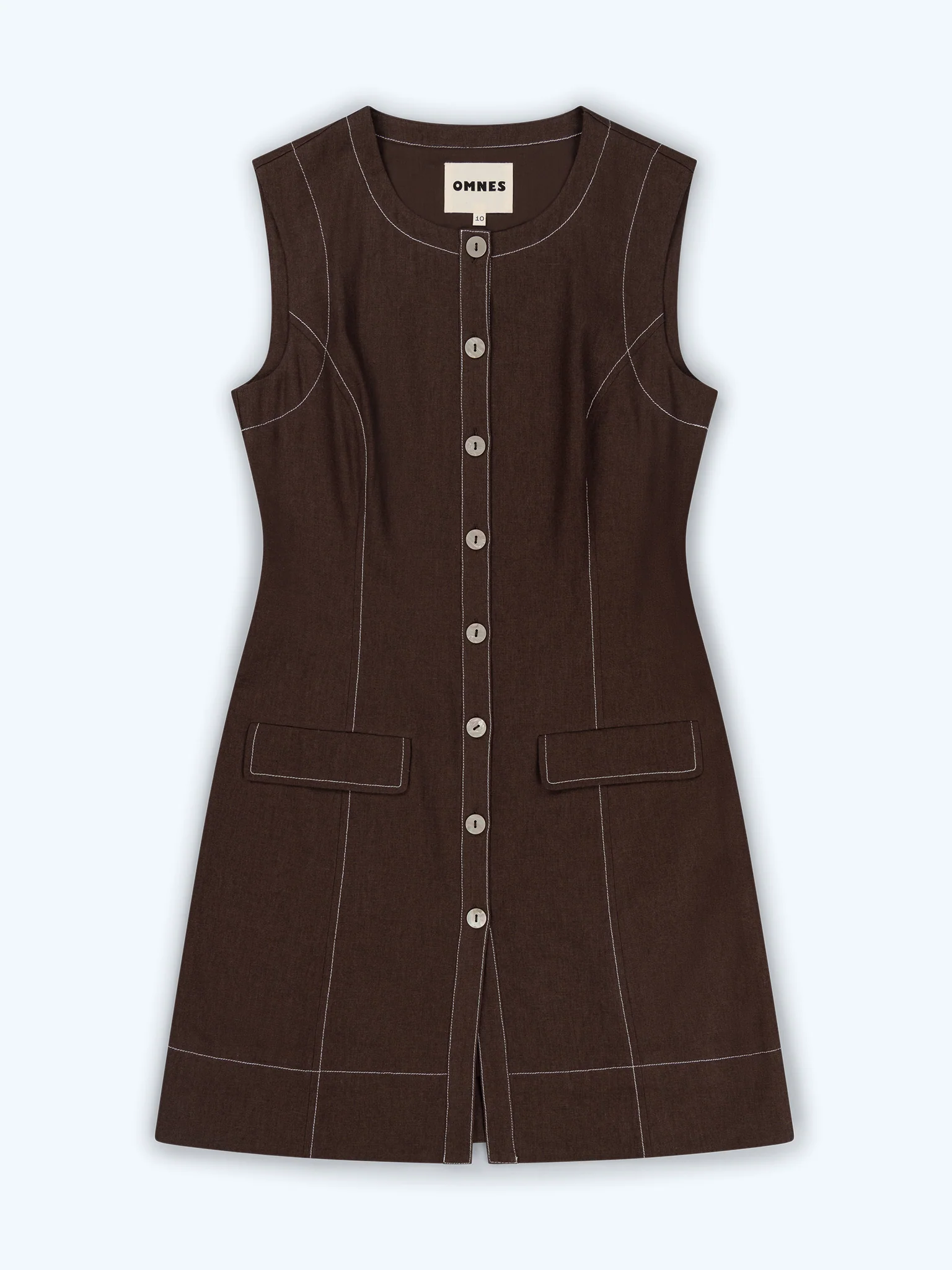Raphi Dress in Chocolate - Image 6
