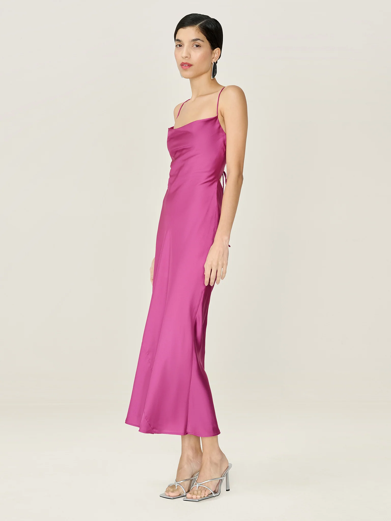 Riviera Dress in Magenta - Image 2