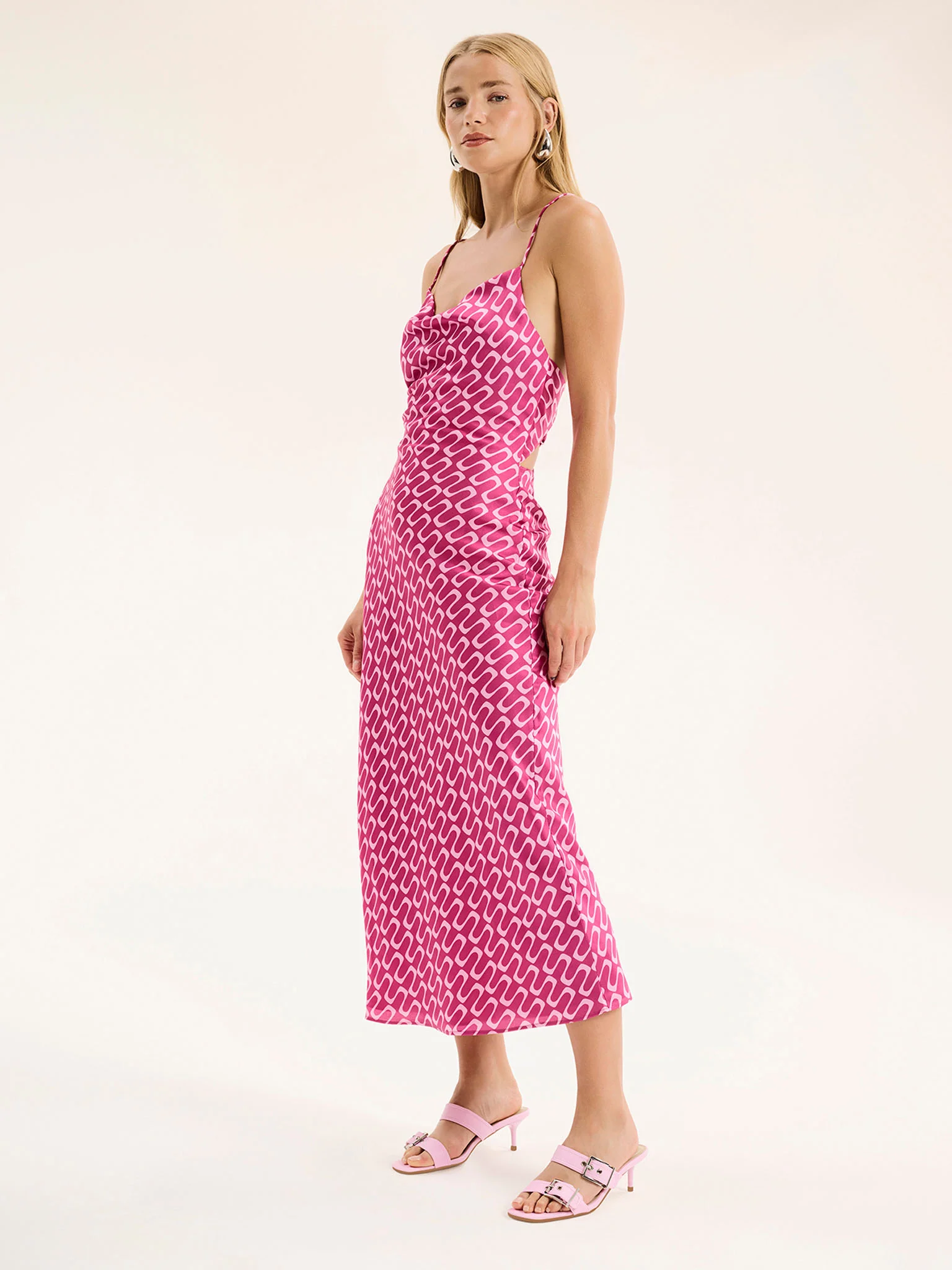 Riviera Retro Wave Dress - Image 2