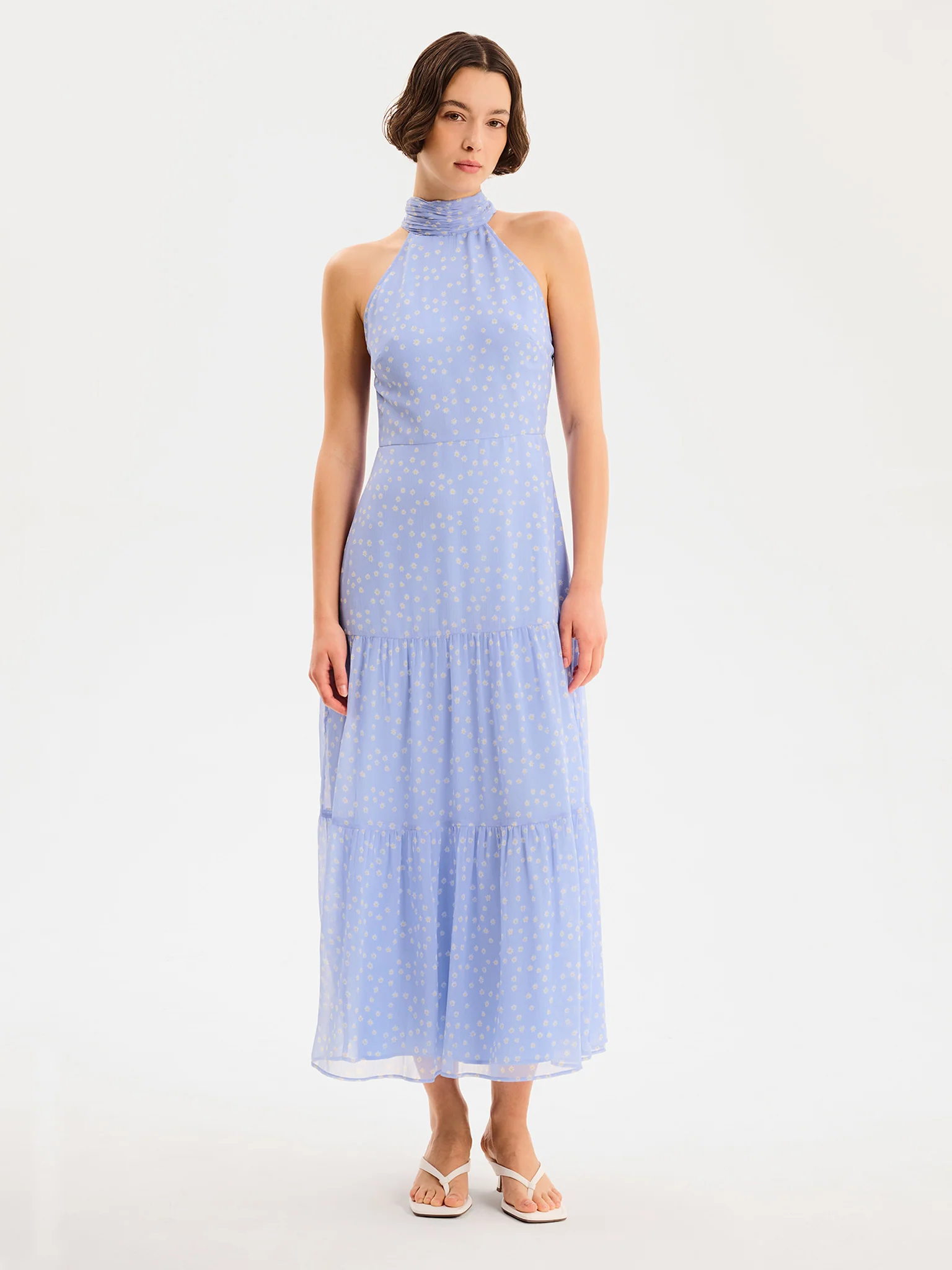 Romeo Dress in Light Blue