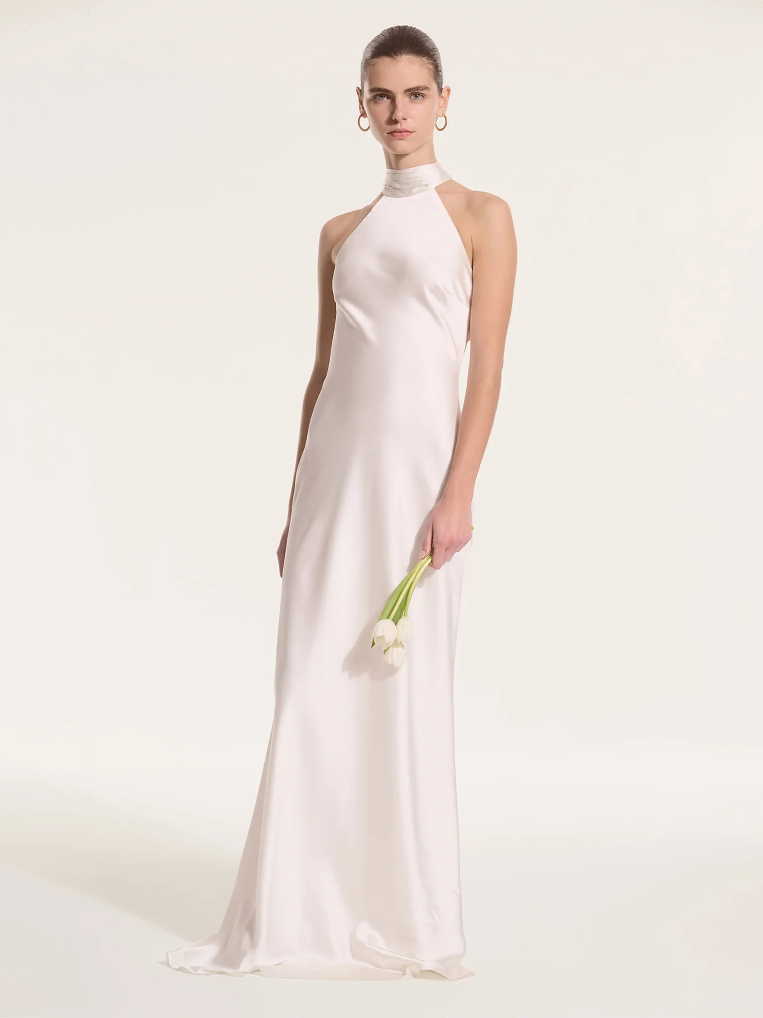 Santorini Dress in Ivory - Image 4